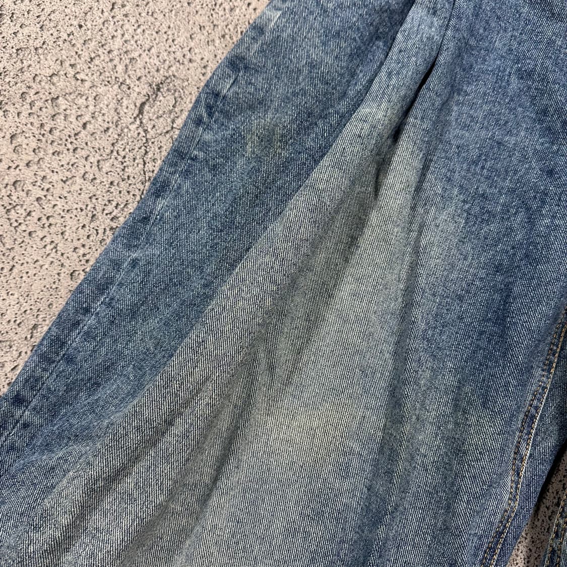 ✨ (만원 빈티지) 빈티지 투 턱 데님 팬츠 상품이미지5