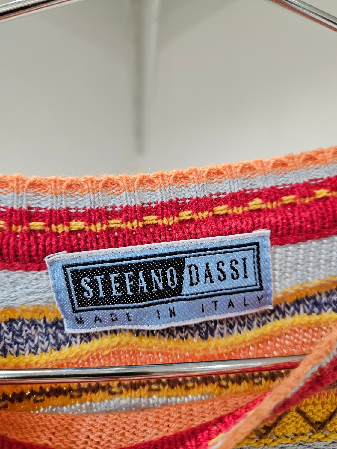 Hand made 컬러 스프라이트 니트 스웨터 상품이미지4