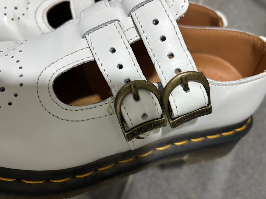 (W) 닥터마틴 8065 스무스 레더 메리 제인 화이트 상품이미지8