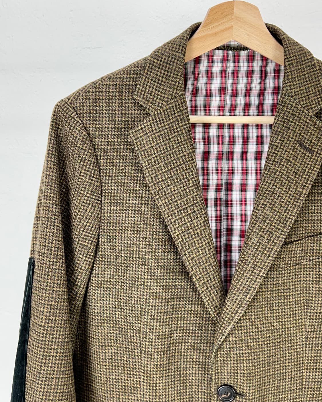 간트 해링본 브레스티드 트위드 2b 클래식 블레이저 상품이미지2