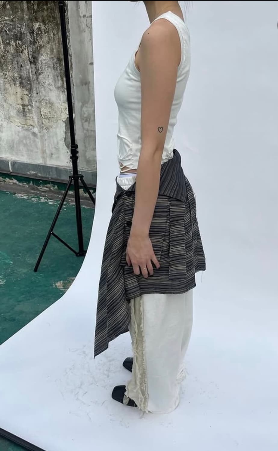 공테잎 레이어드 스커트 상품이미지2