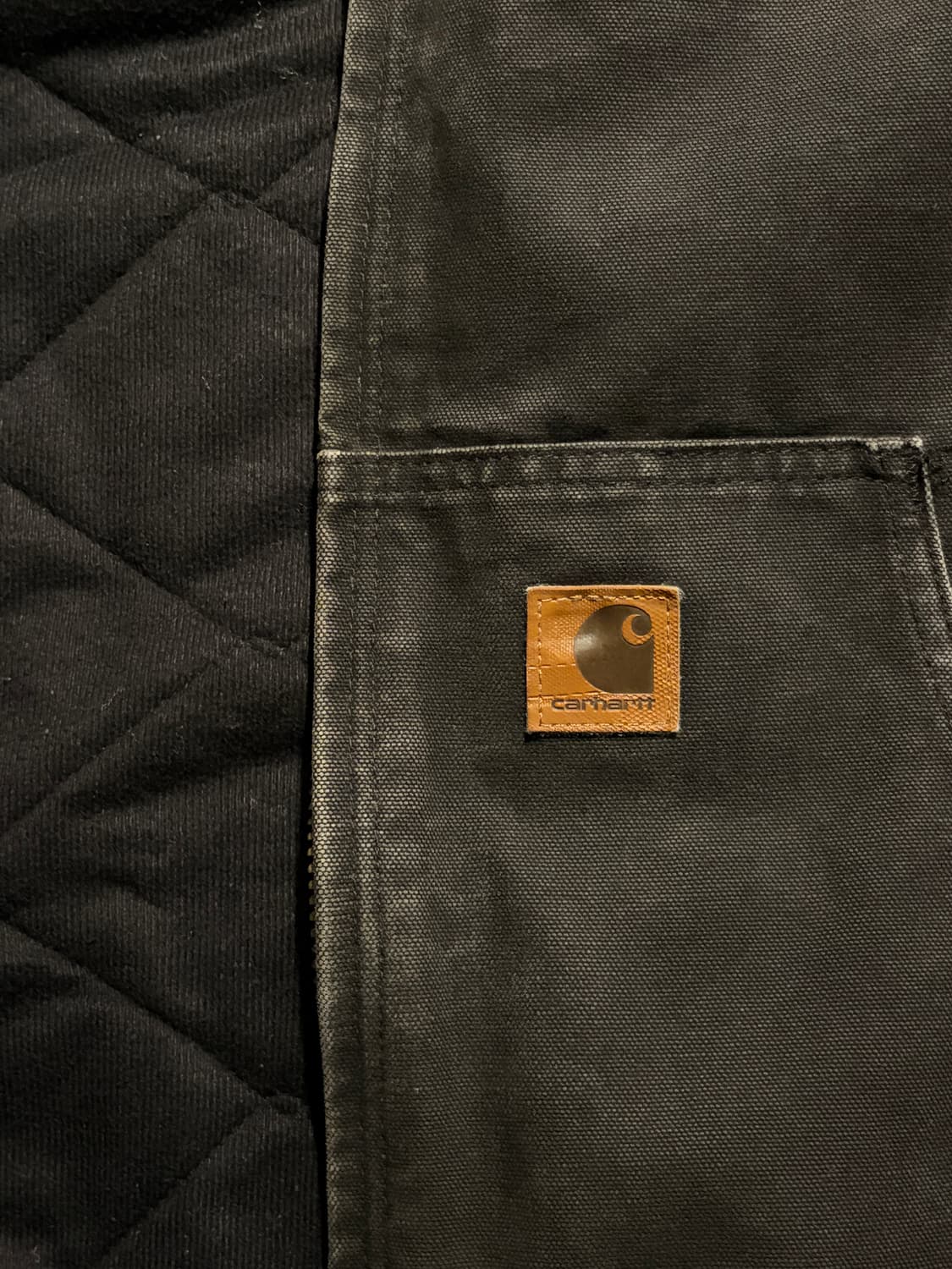 칼하트 액티브 J130 BLK L/R 상품이미지6