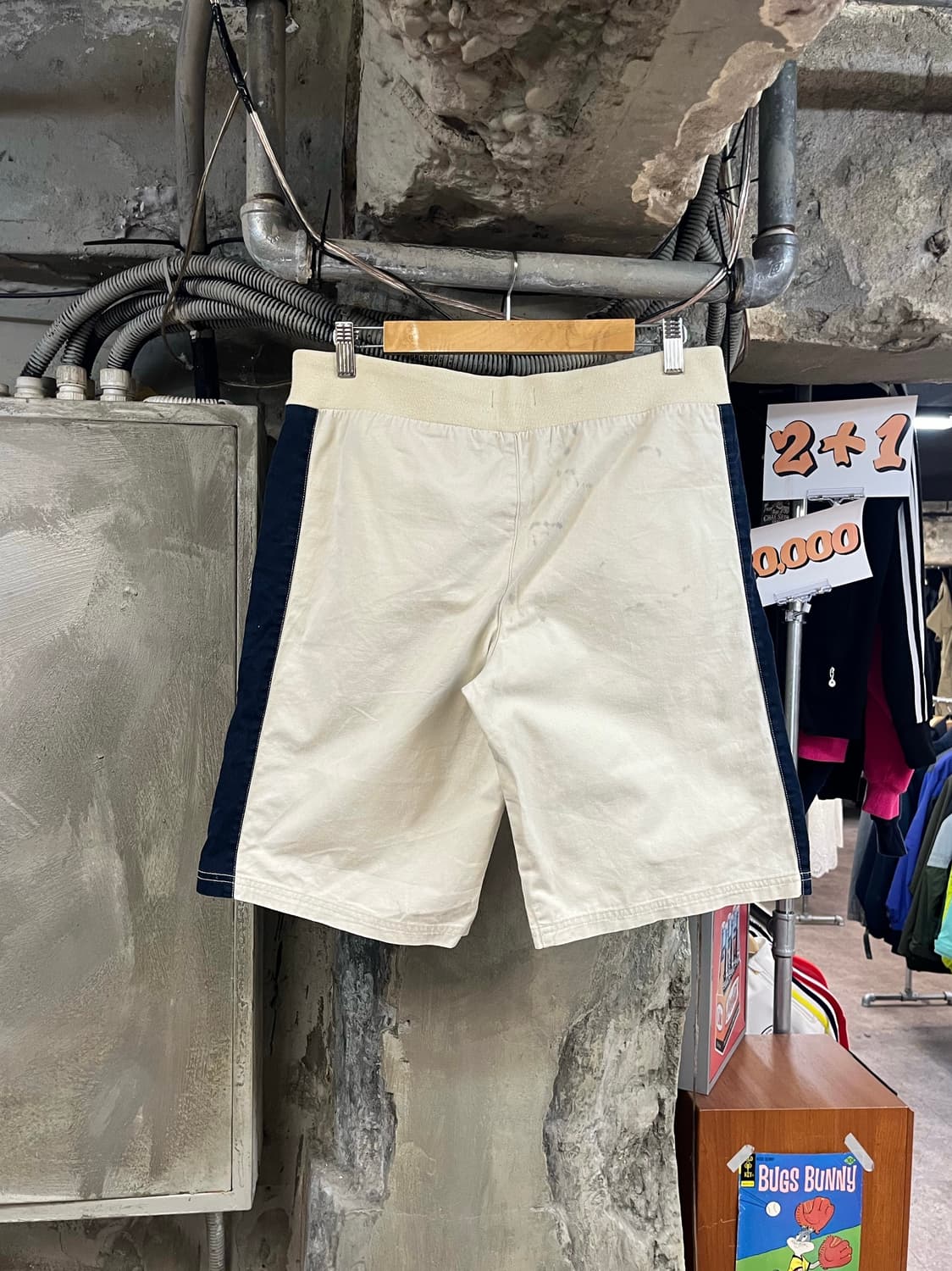 폴로 랄프로렌 빅포니 밴딩 하프 팬츠 아이보리 L #csz3802 상품이미지2