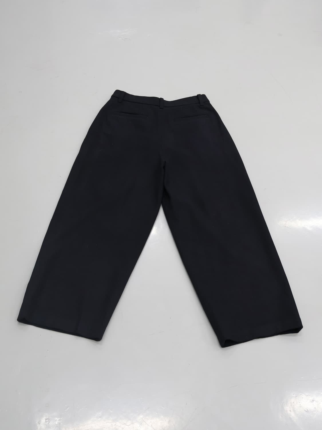 UNIQLO x Comptoir Wool Slacks Black 상품이미지2