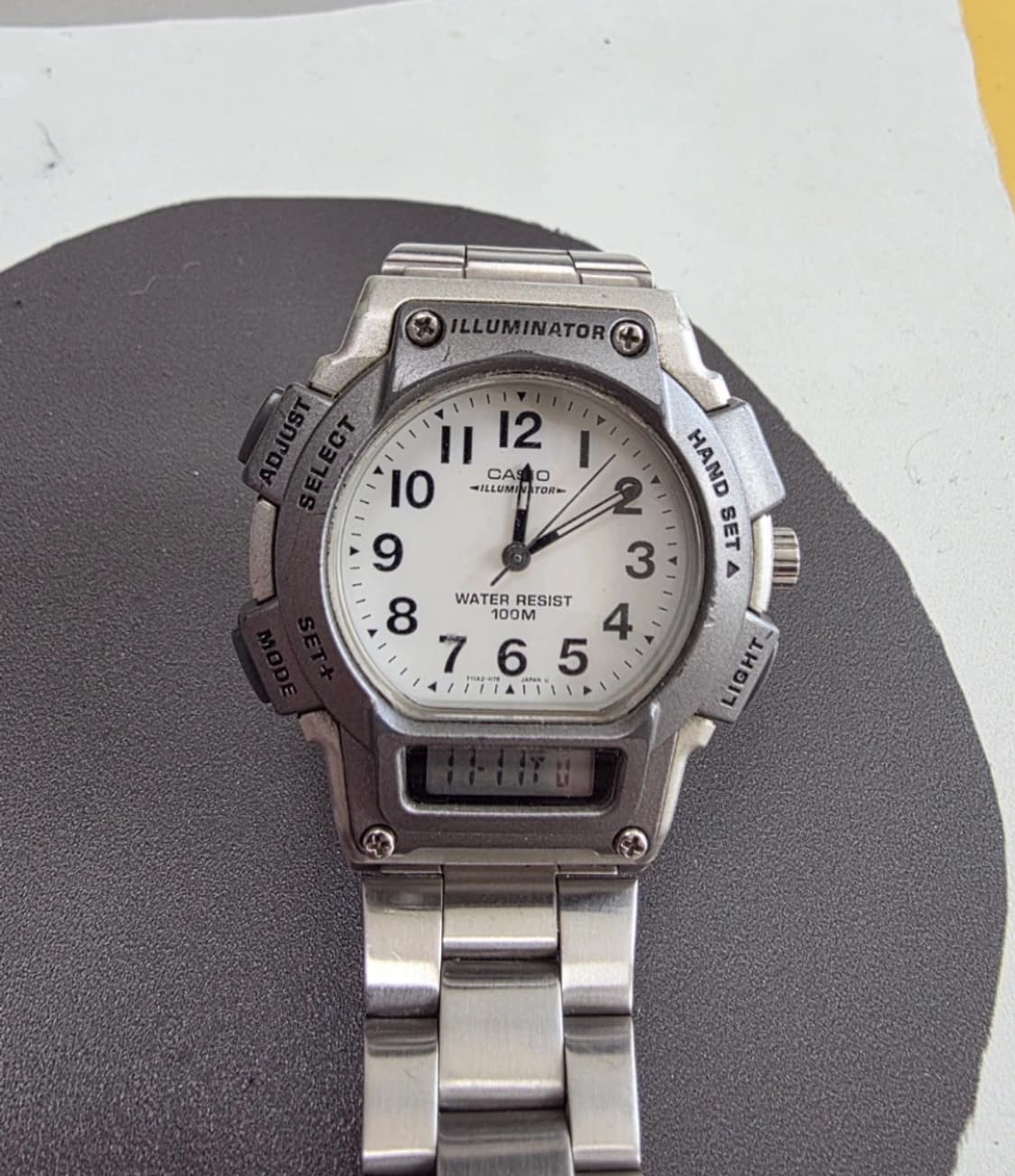 [카시오/빈티지] AQ-150W 아나디지 빈티지 시계 상품이미지1