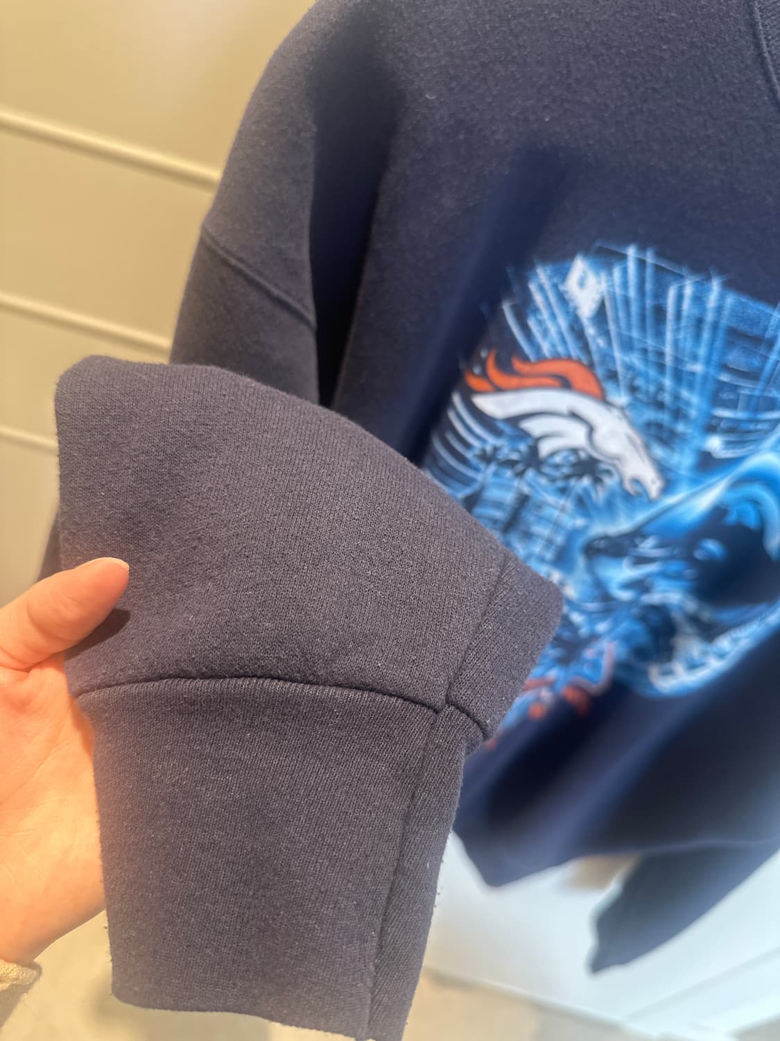 네이비 맨투맨 빈티지 상품이미지2