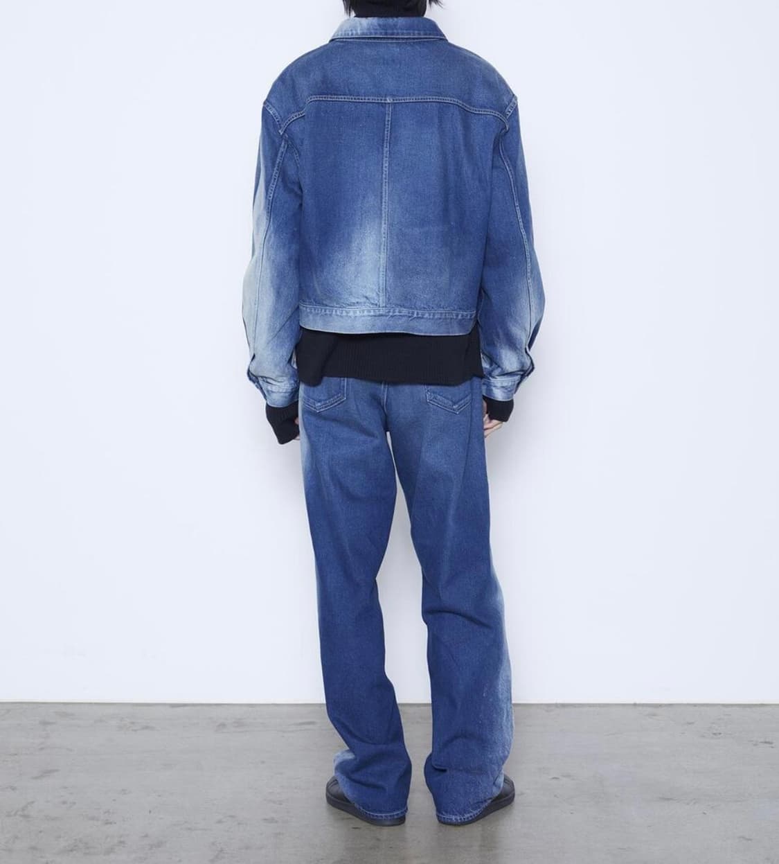 soe ready to wear damaged denim jacket L 상품이미지2