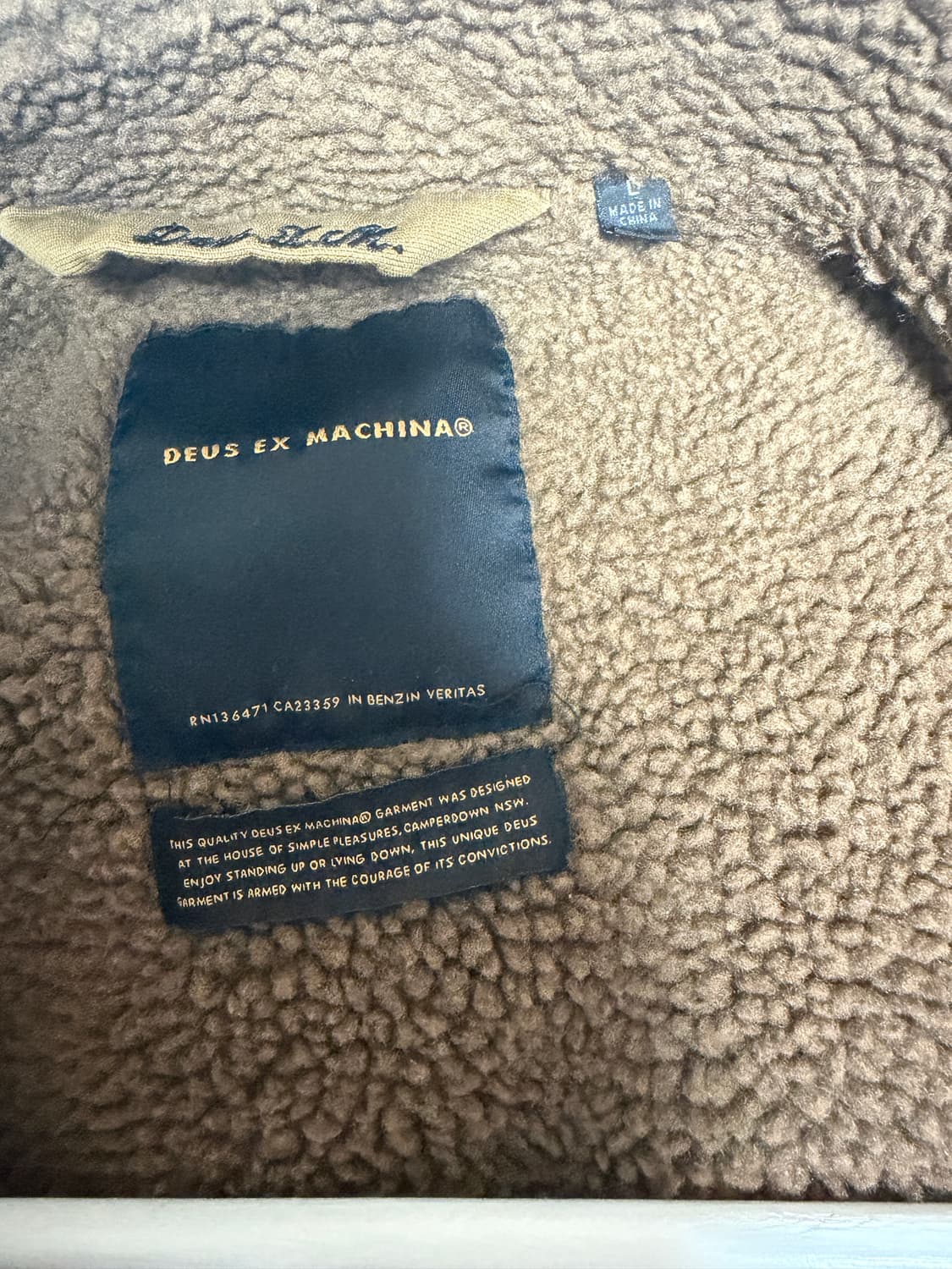 데우스 엑스 마키나 덱자켓 L 상품이미지4