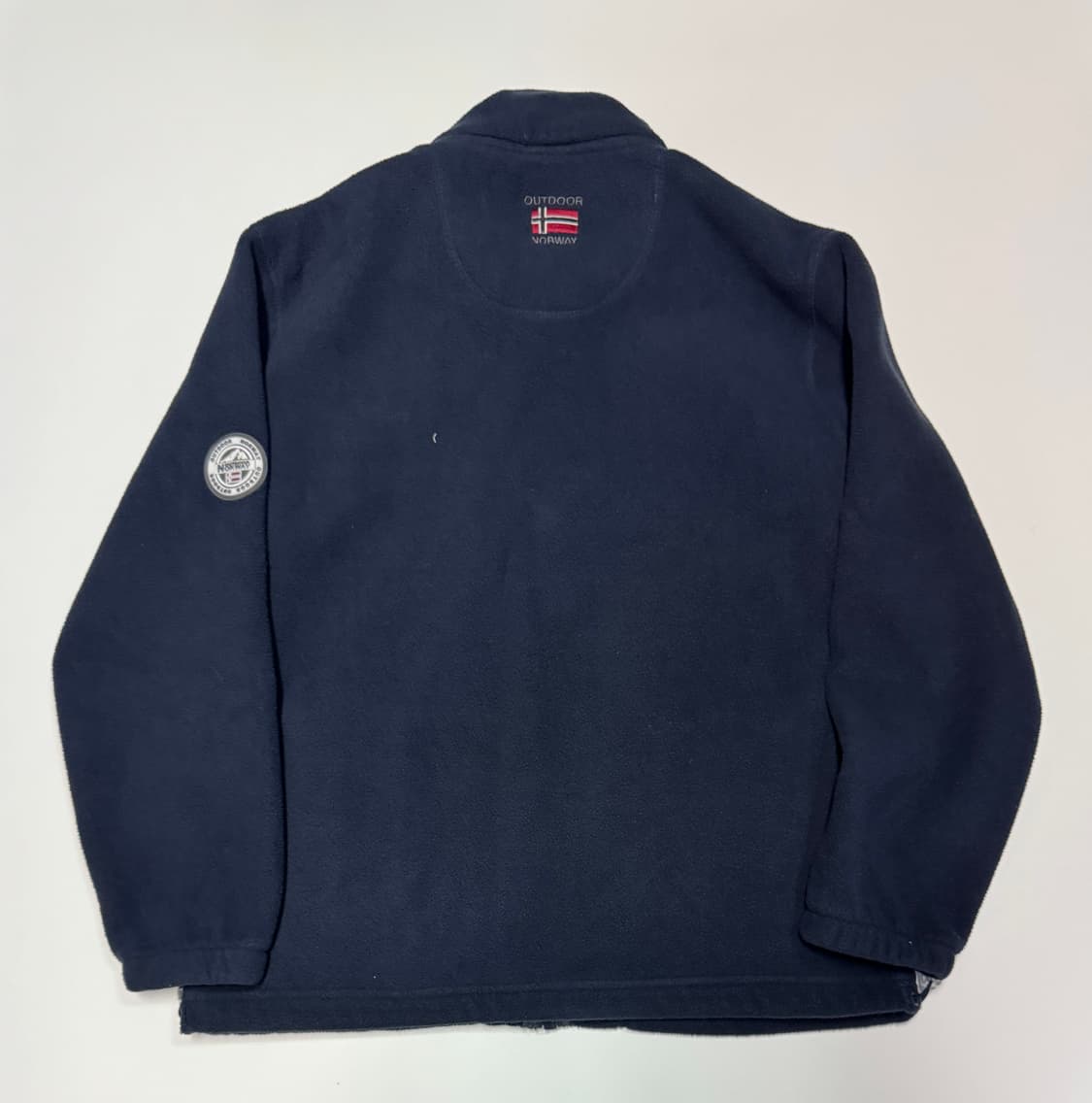 노르웨이 아웃도어 빈티지 플리스 자켓 M 상품이미지2