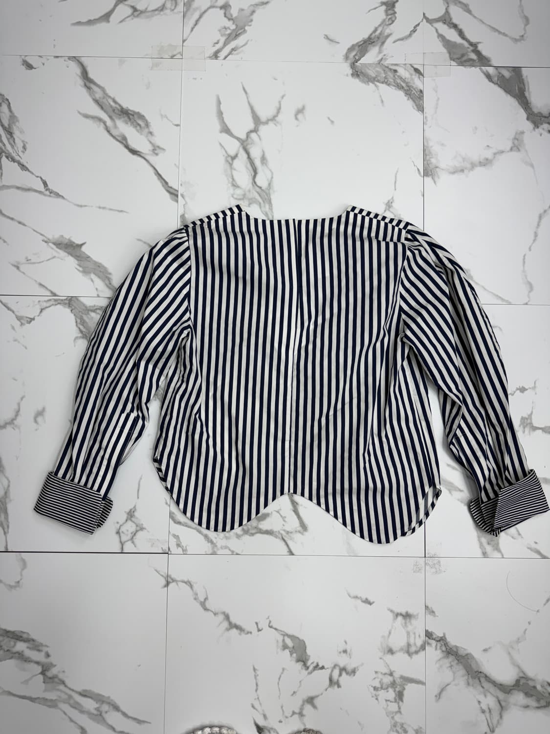 렉토 스트라이프 블라우스 상품이미지2