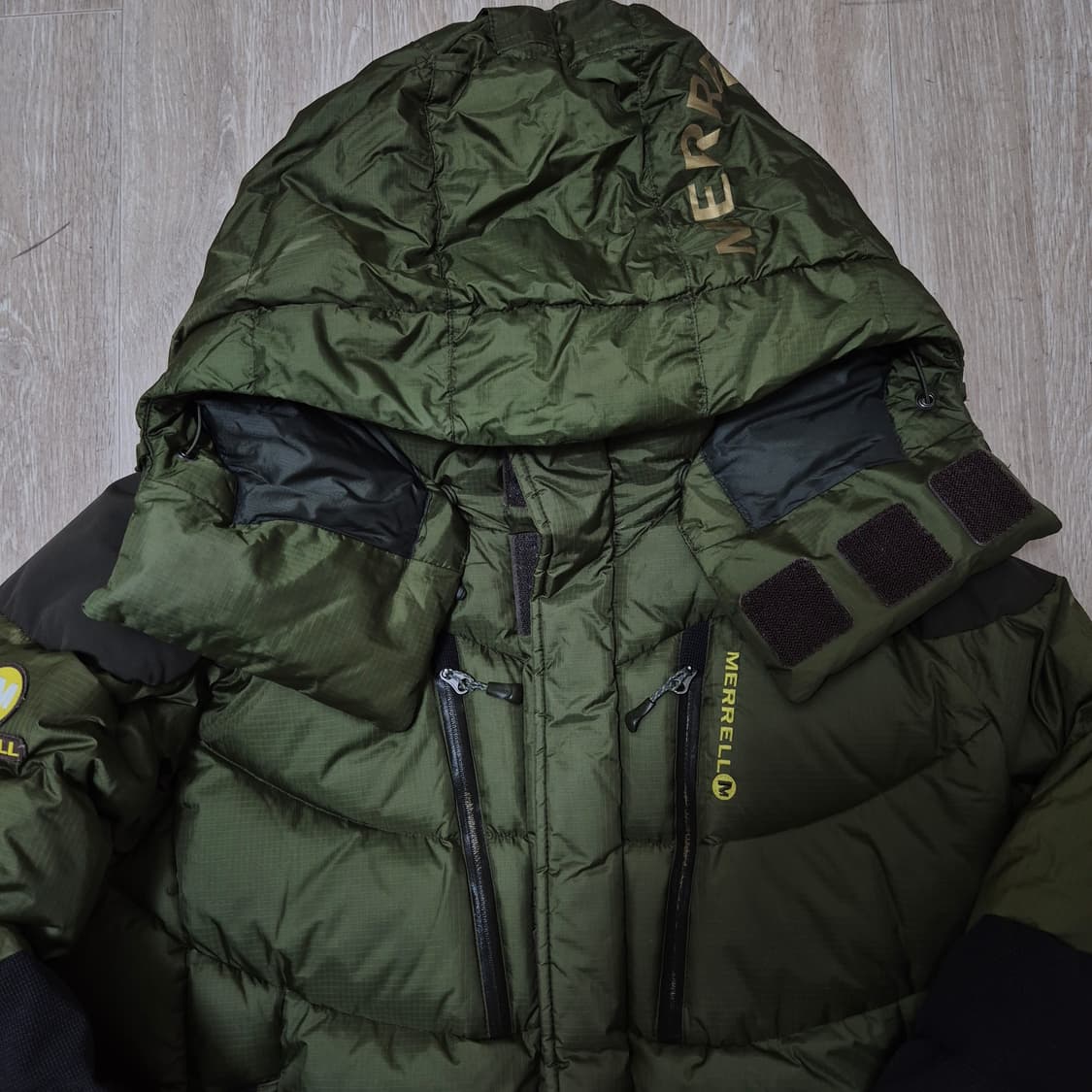머렐 구스다운 후드 패딩 점퍼 M(95) 상품이미지2