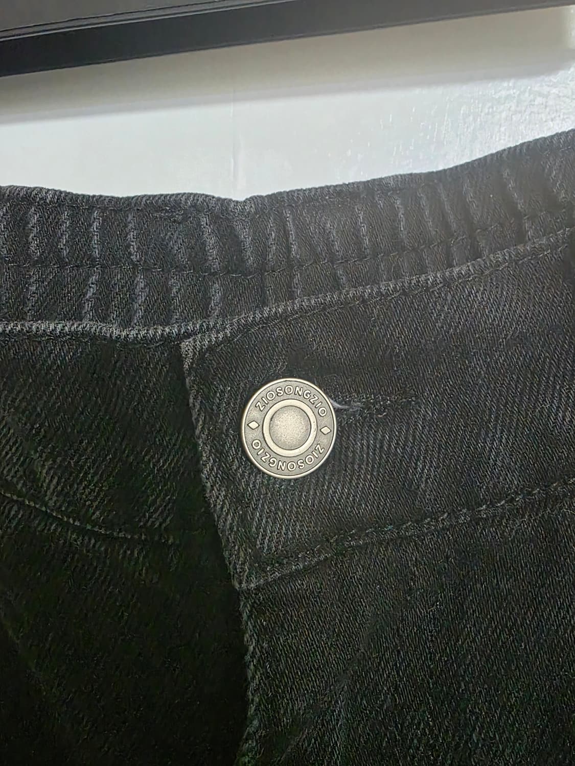 지오송지오 버티컬 컷 데님 82사이즈(32) 상품이미지3