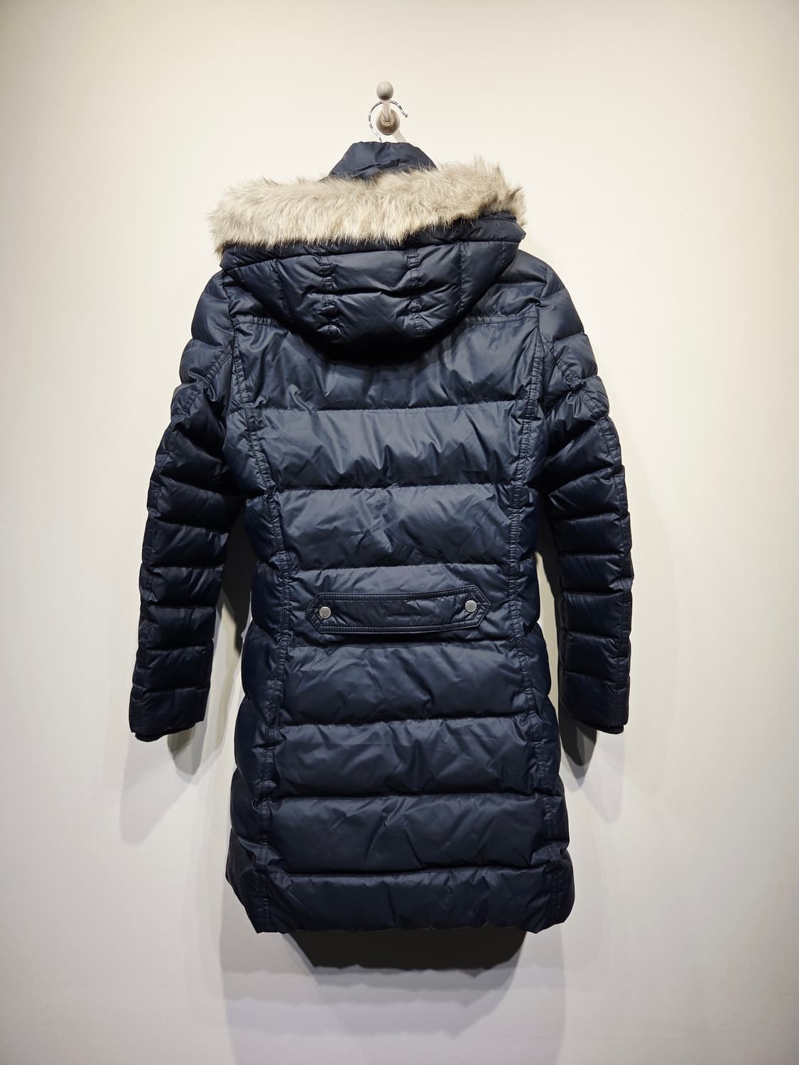 타미힐피거. 여자 네이비 다운 롱 패딩_M 상품이미지6