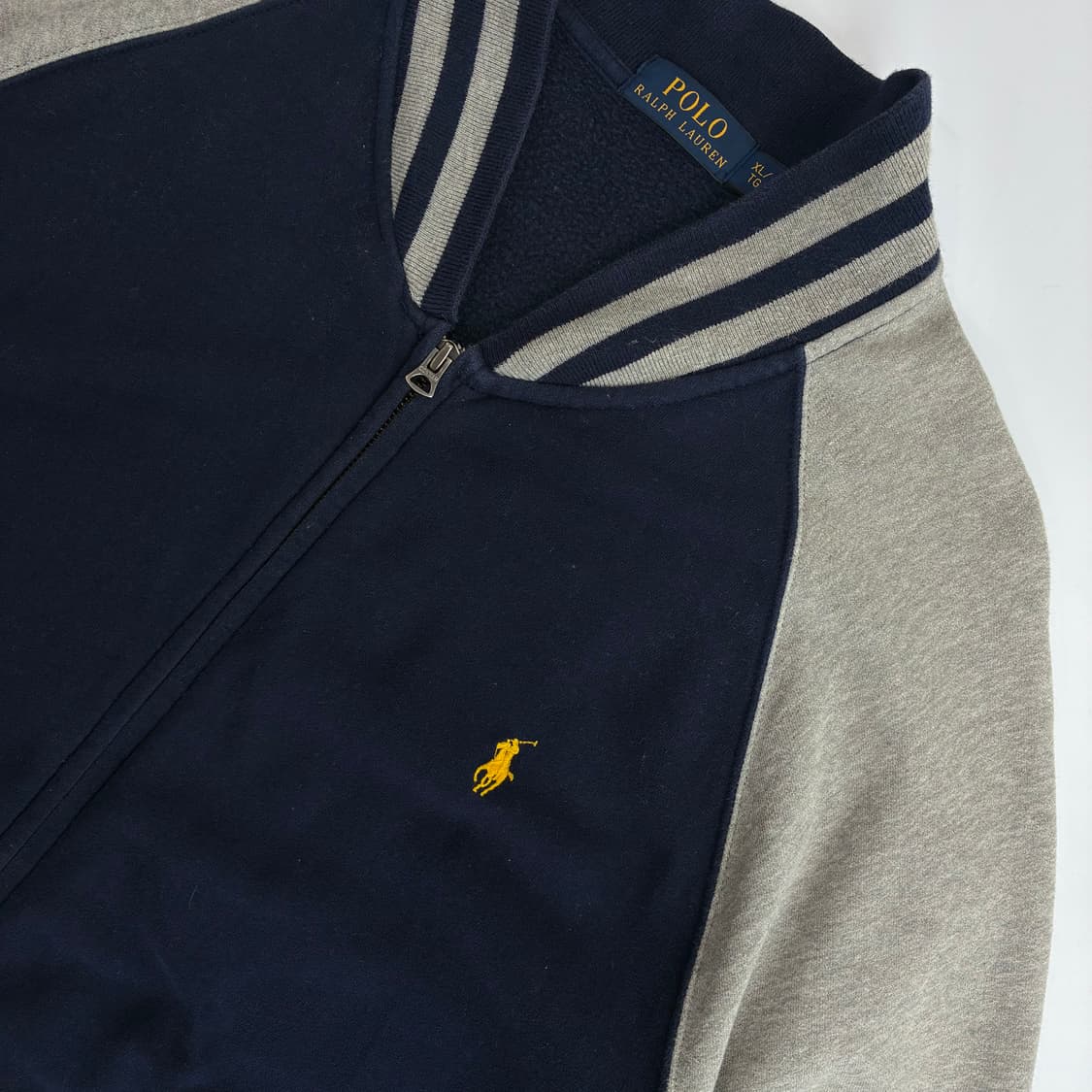 Polo 폴로 랄프로렌 신형 배색 코튼 바시티 자켓 상품이미지4