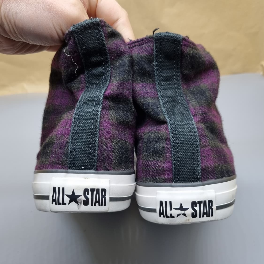 컨버스 체크무늬 남성하이탑 280 상품이미지4