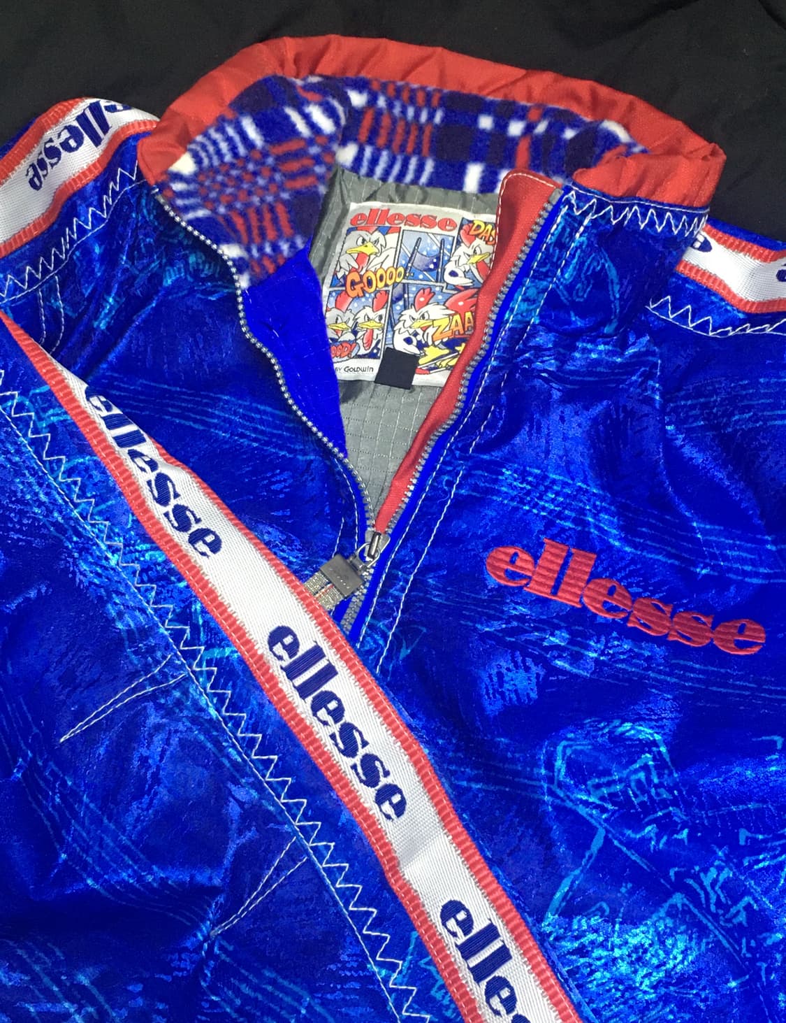 엘레쎄 골드윈 90s 스키복 상하세트 FFS패치 상품이미지1