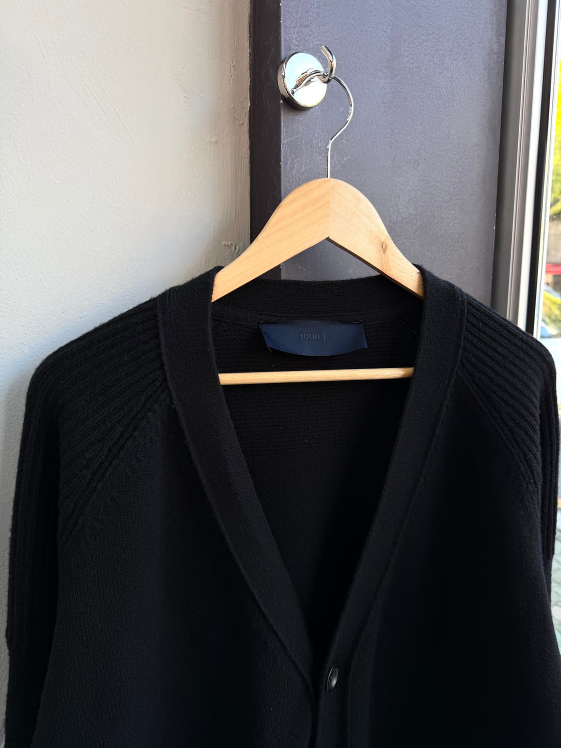 M/ 준지 23FW 팬시얀 오버 가디건 상품이미지4