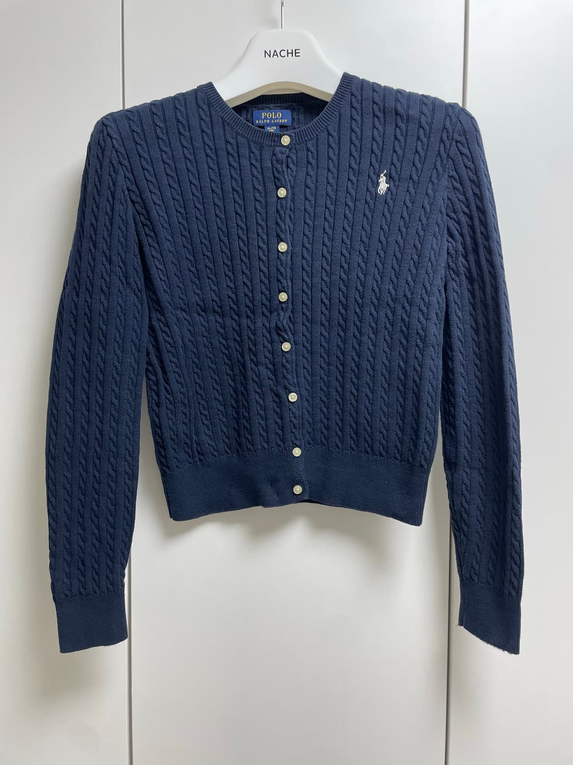 폴로 키즈라인 네이비 가디건 XL 상품이미지1