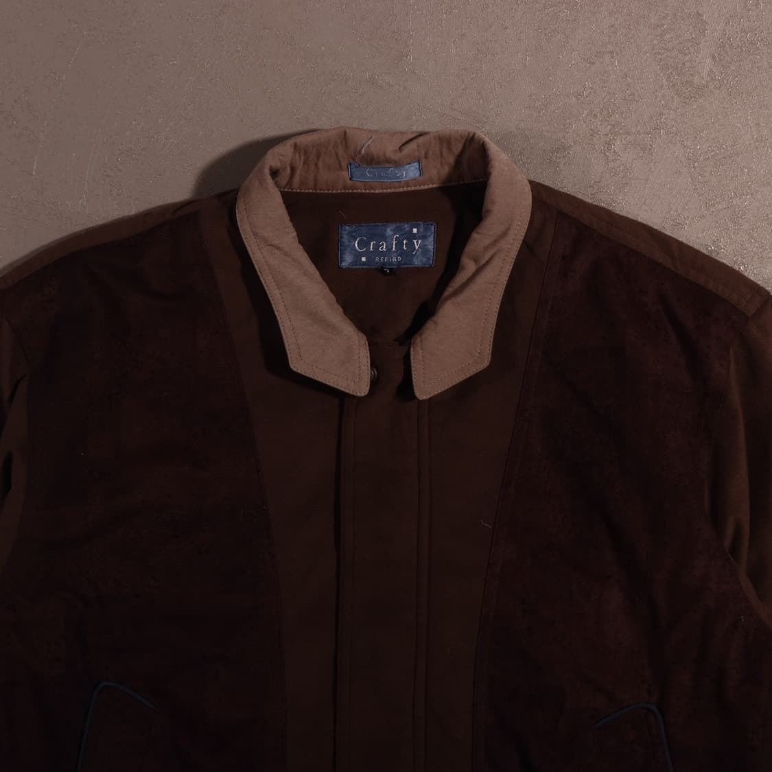 일본빈티지 벨벳 블루종 봄버자켓 상품이미지2