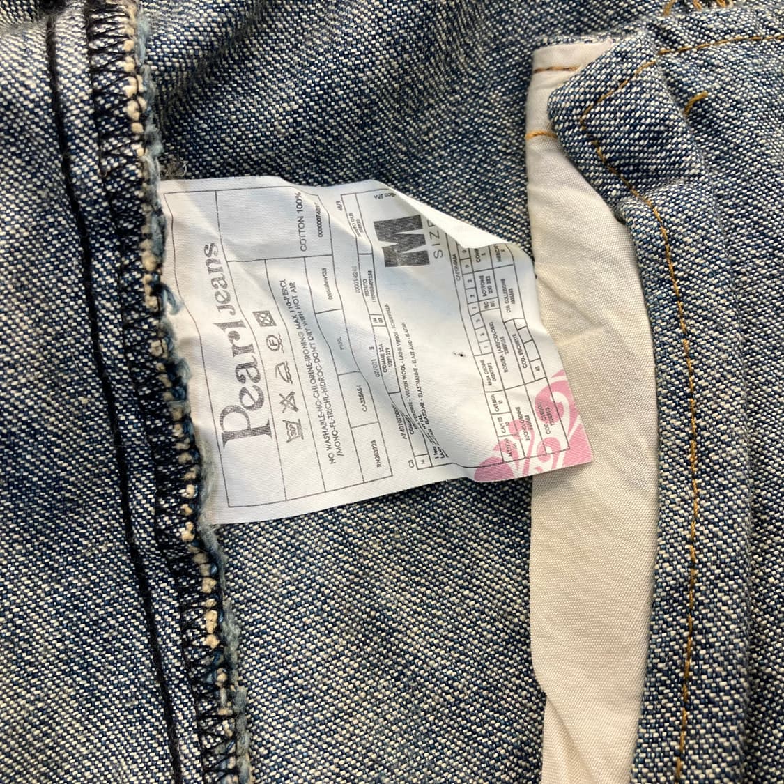 Pearl Jeans 데님 자켓 M 상품이미지8
