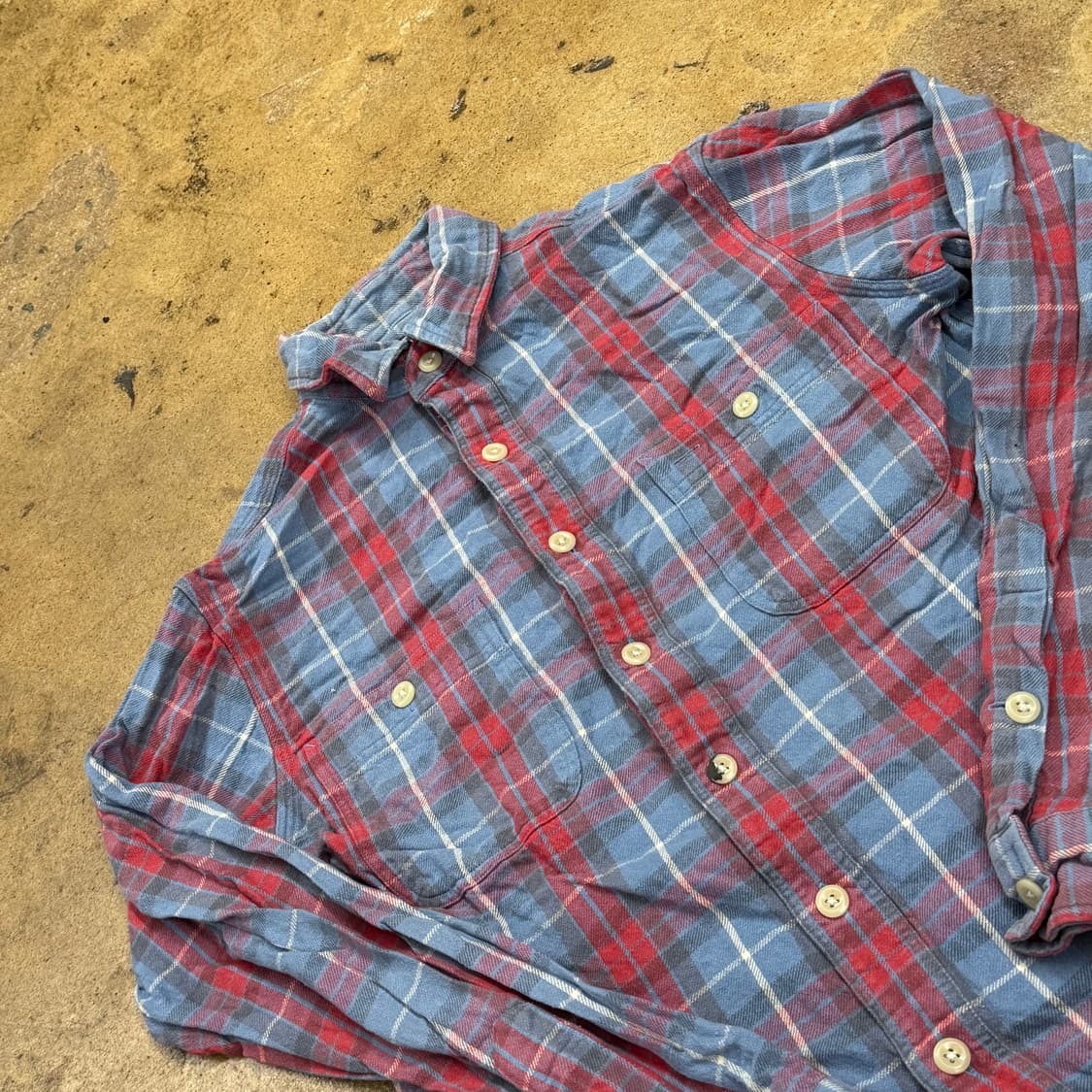 [정품/S] 폴로 랄프로렌 체크 남방 셔츠 b10 상품이미지1