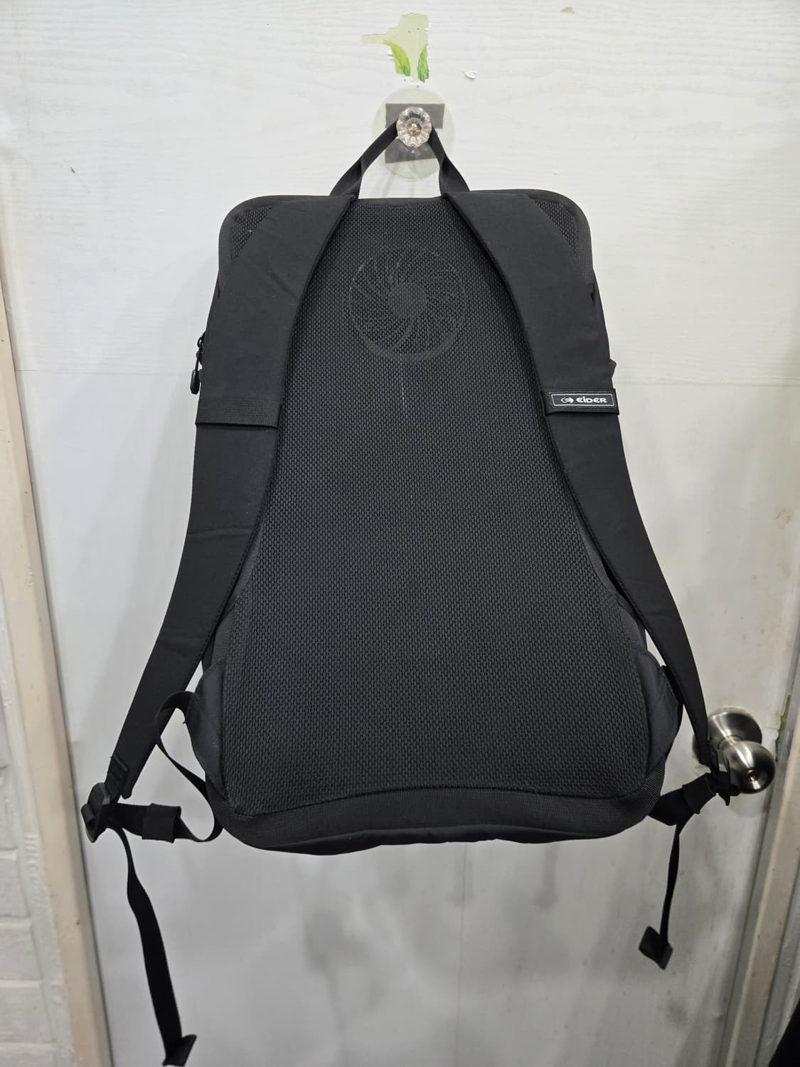 EiDER 아이더 백팩 가방! 블랙&화이트! 수납공간 짱넓고 깔끔해요~ 상품이미지4