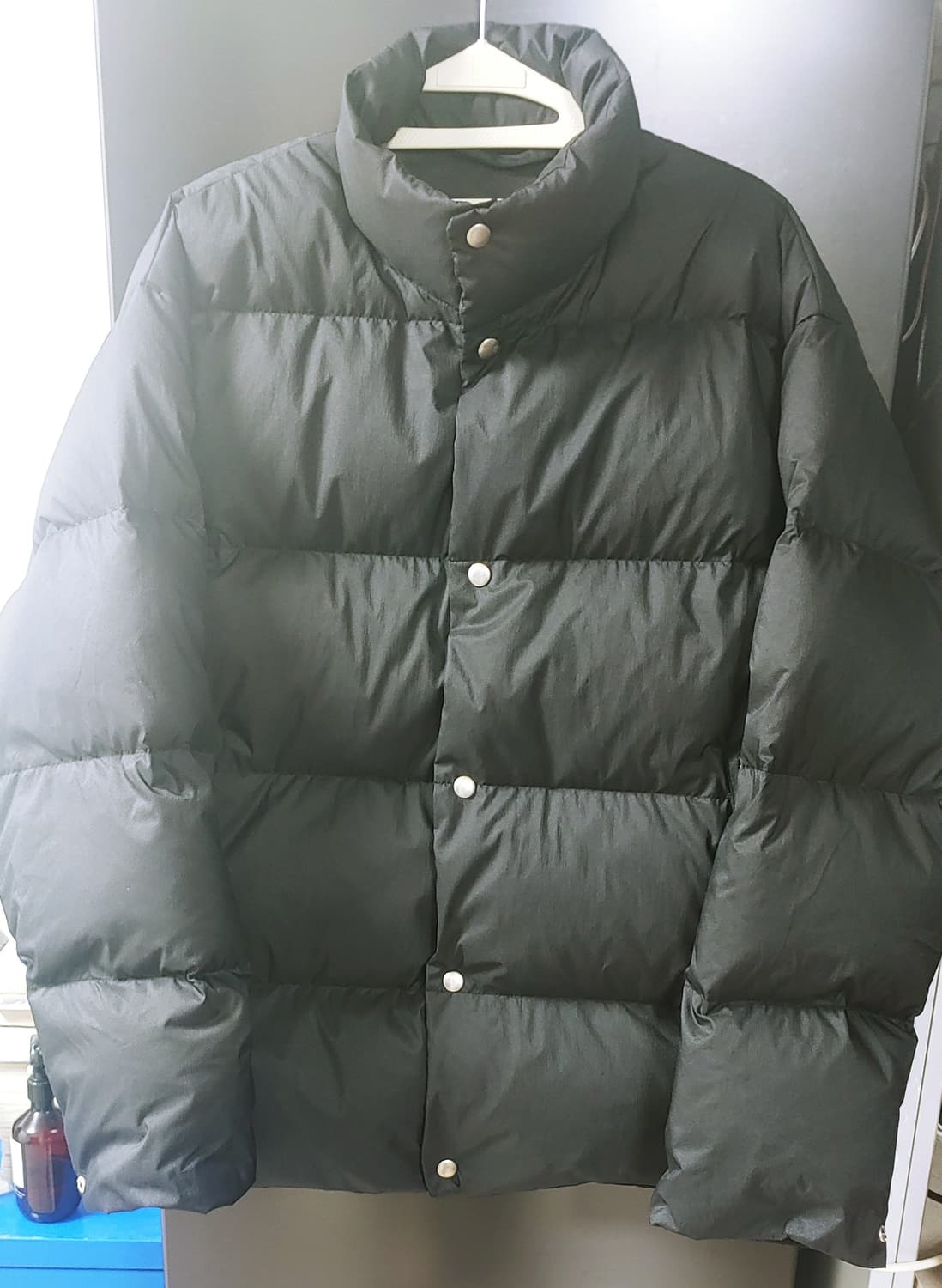 23fw 코모리 나일론 다운 패딩 블랙 상품이미지1