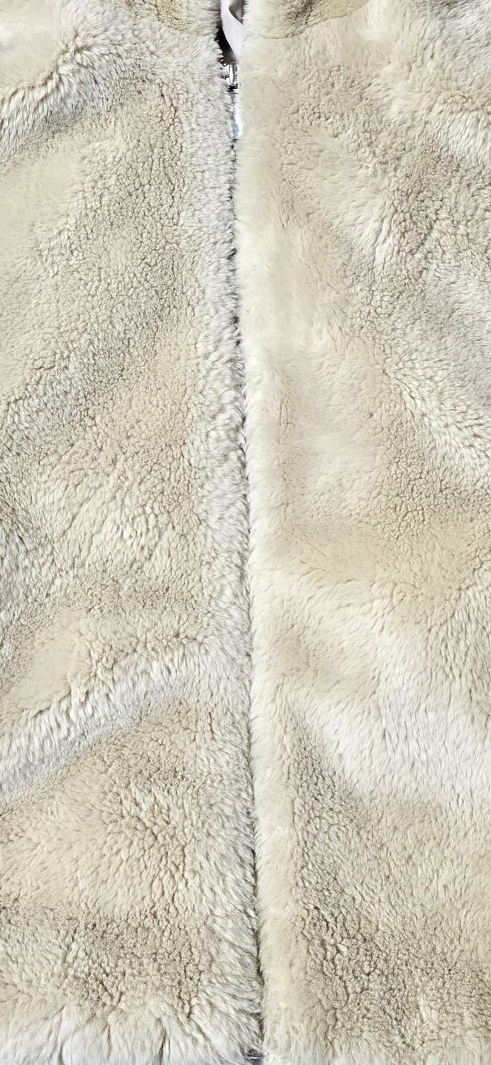 ZARA 퍼 후드 집업 XS 상품이미지5