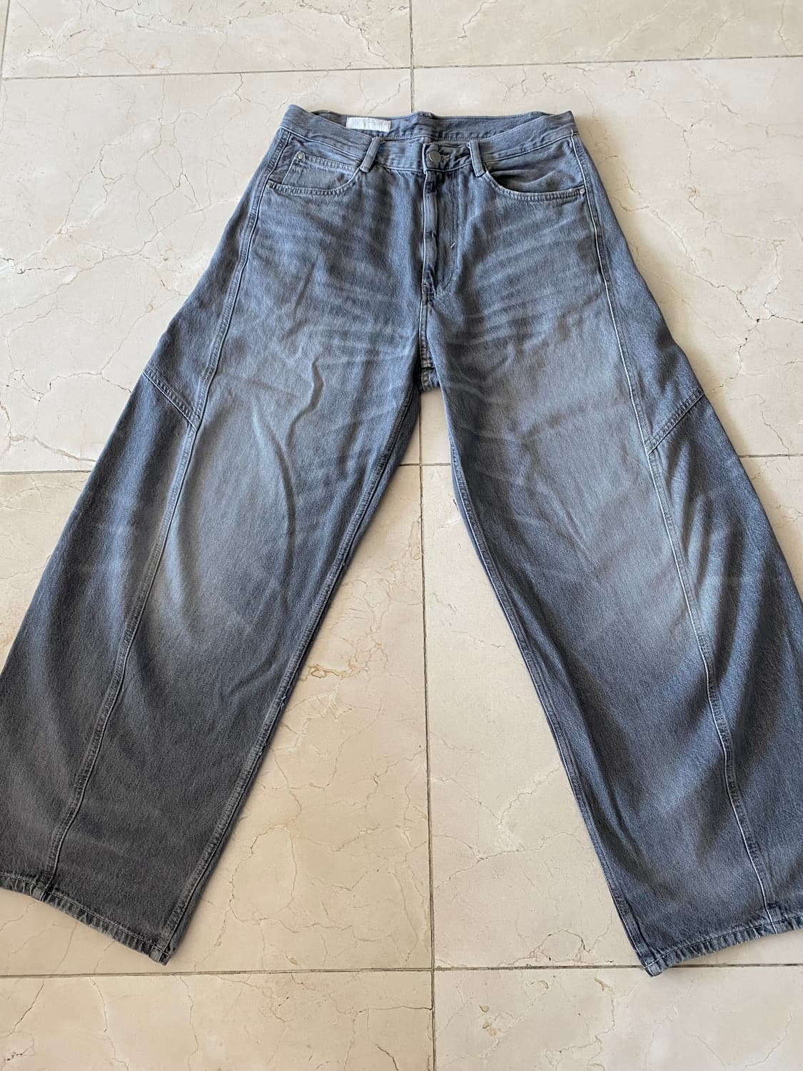 Zara 자라 벌룬 핏 회색 청바지 리바이스 상품이미지8