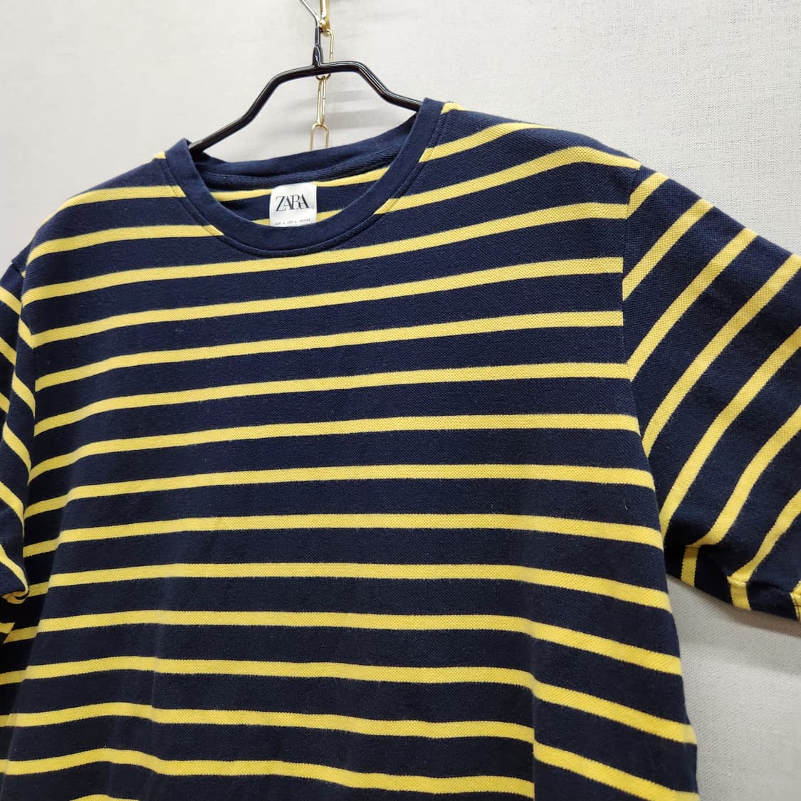 자라 ZARA 스트라이프 반팔티 L(L) 상품이미지3