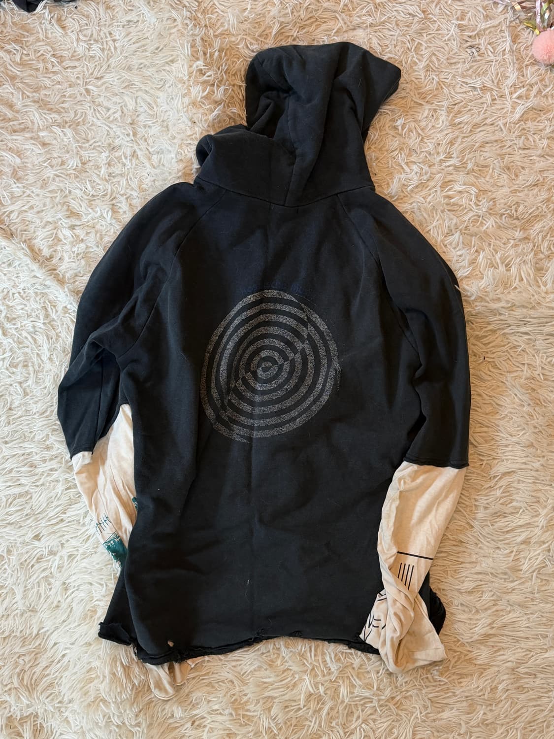 언더커버 T기 데미지 후드 상품이미지2