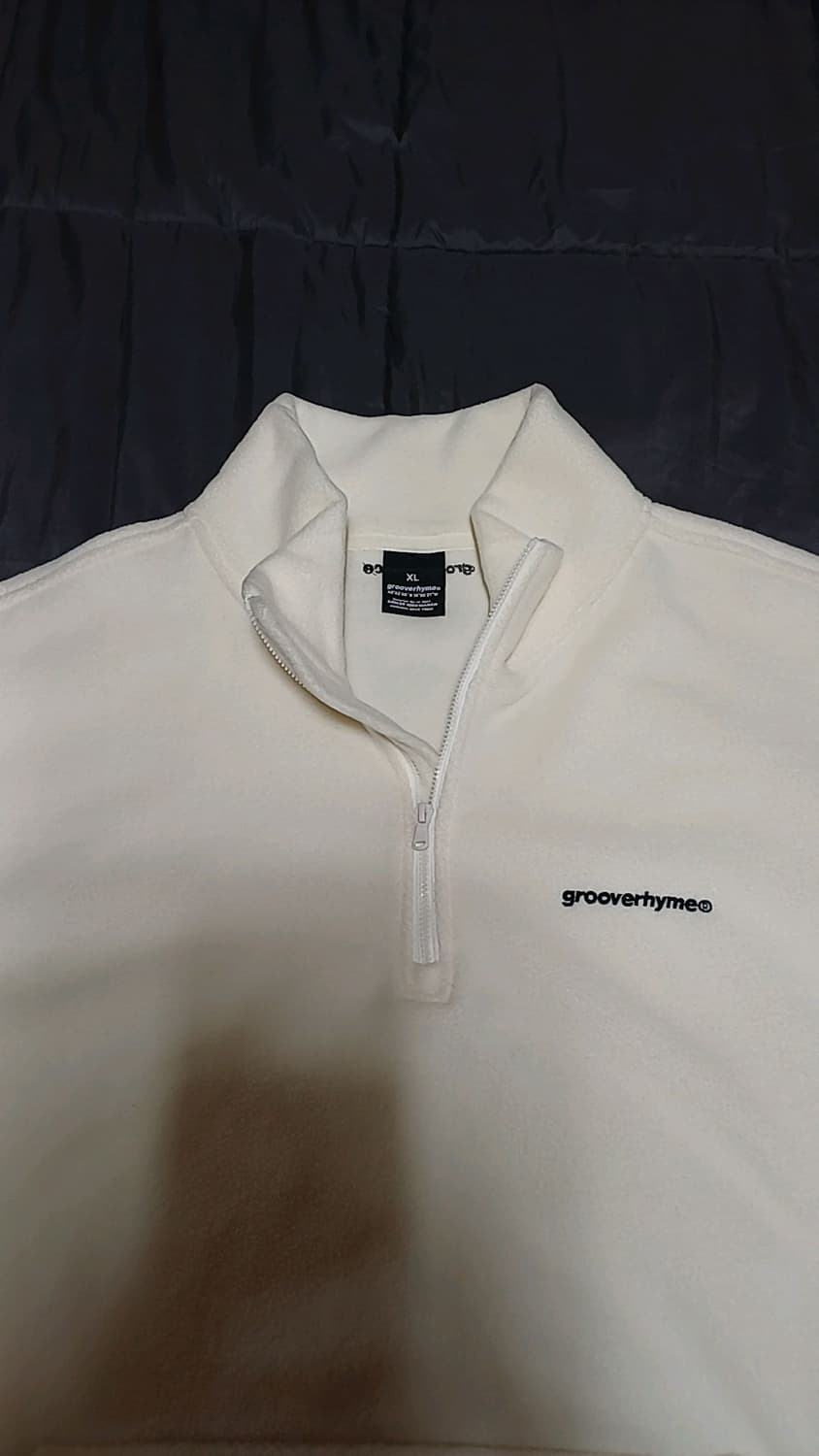 그루브라임 반집업오버핏플리스 XL 가슴62 기장75 상품이미지3