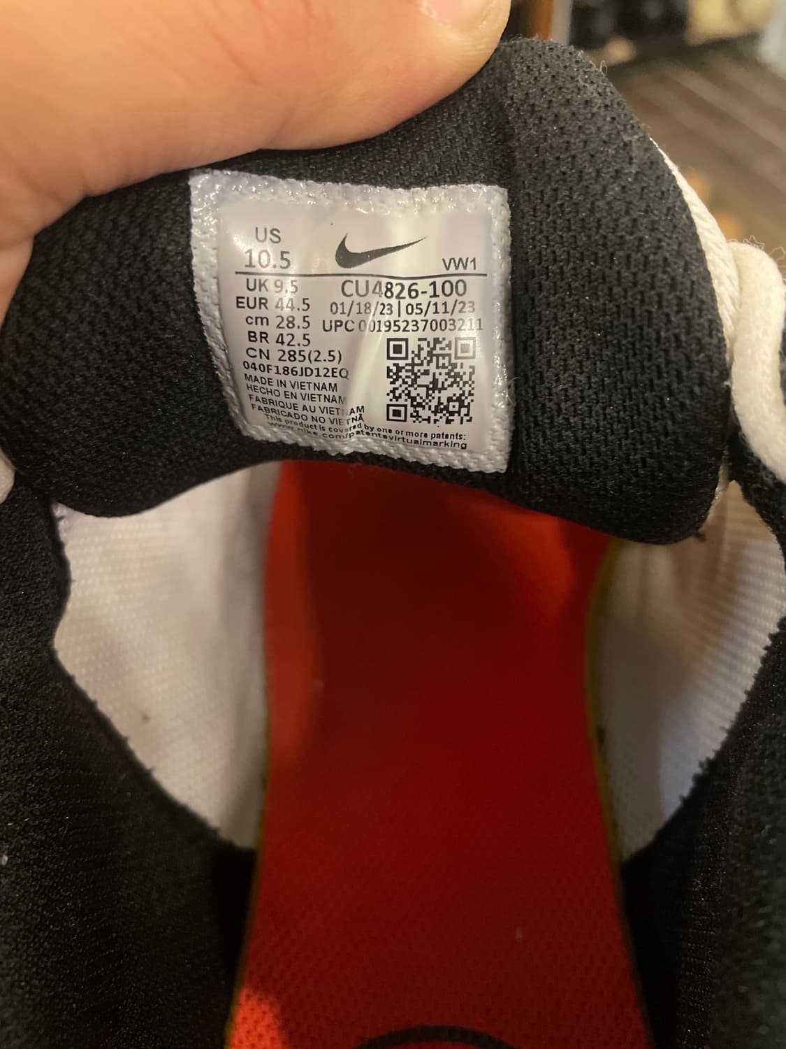 나이키신발 에어 285 10.5  상품이미지5