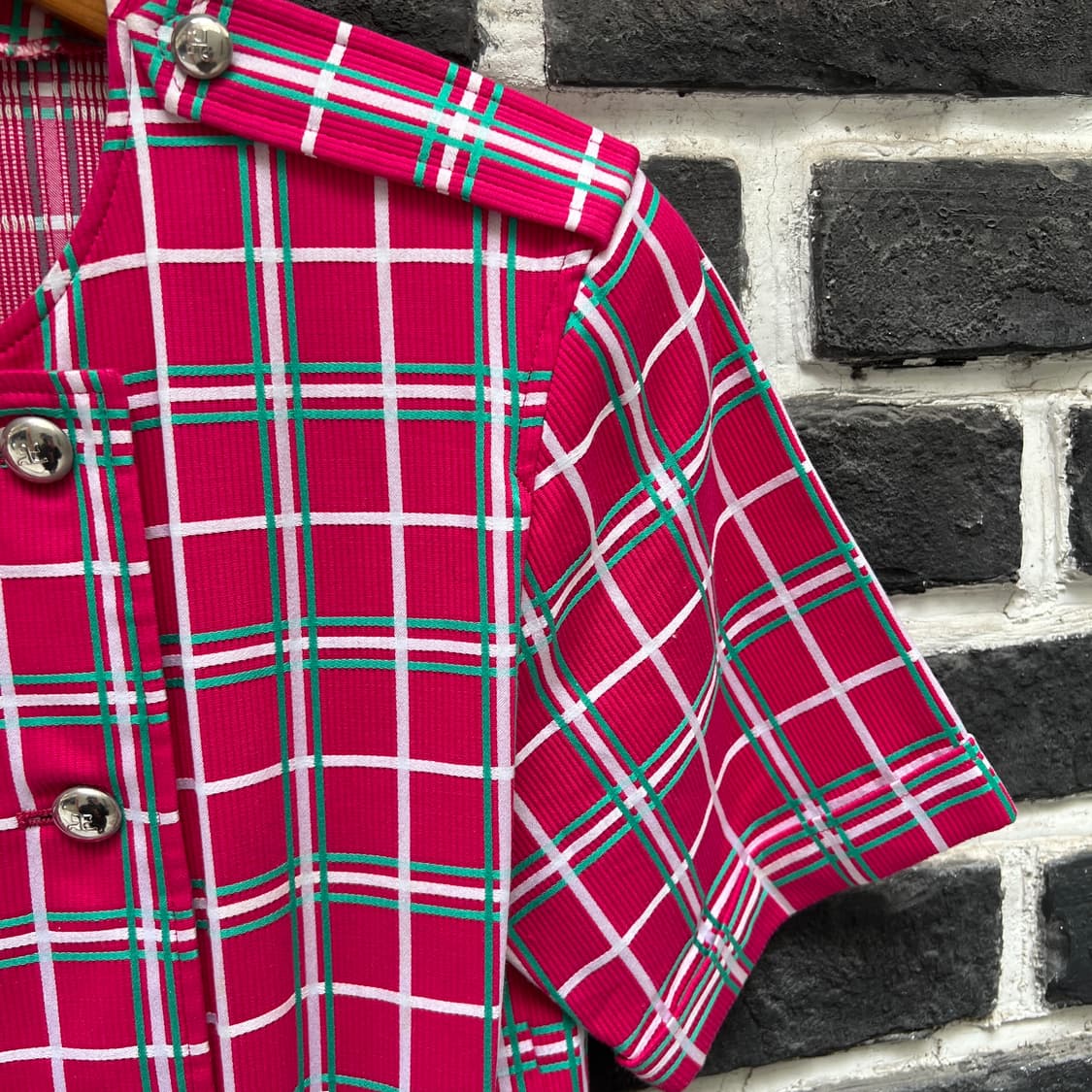 꾸레쥬 은장버튼 원피스 상품이미지2