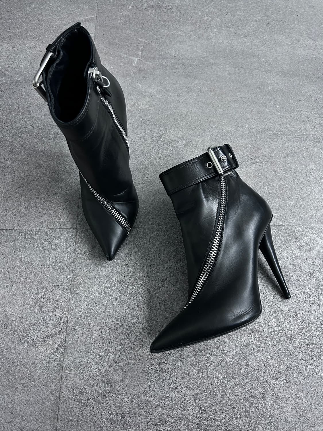 쥬세페 자노티 스파이럴 앵클 부츠 상품이미지4