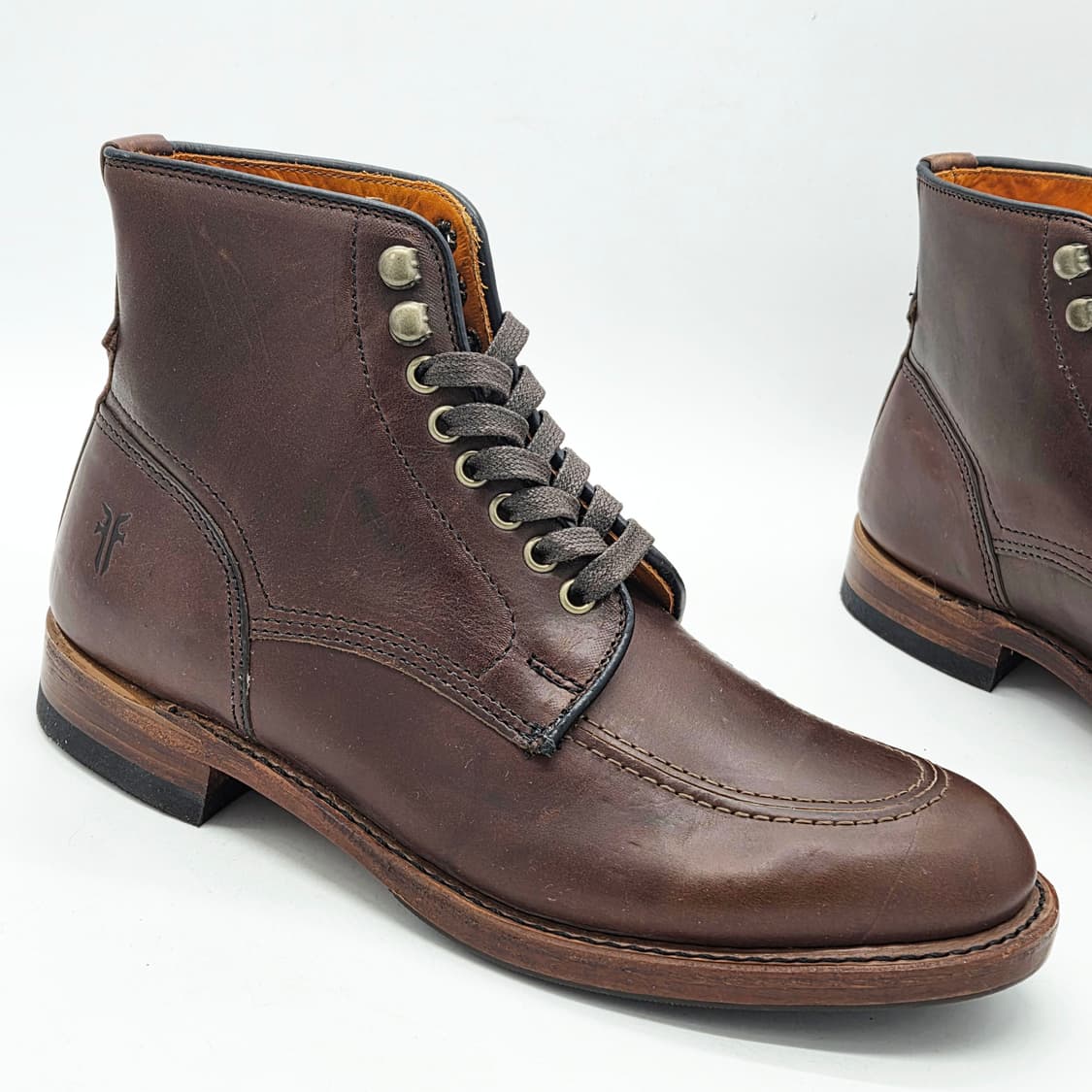 Frye 월터 레이스 업 부츠 브라운 (8) 상품이미지5