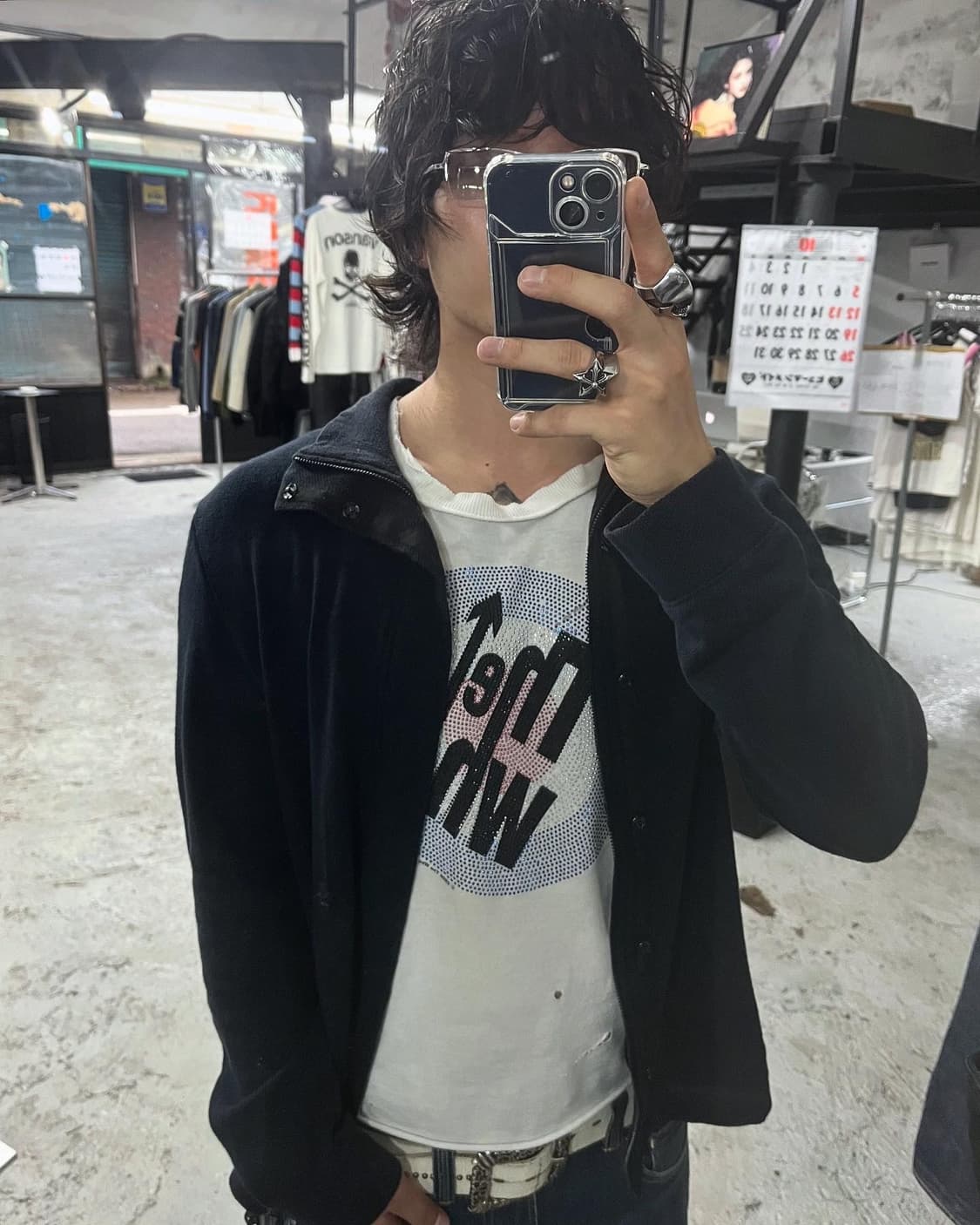 DKNY waffle knit jacket 상품이미지1
