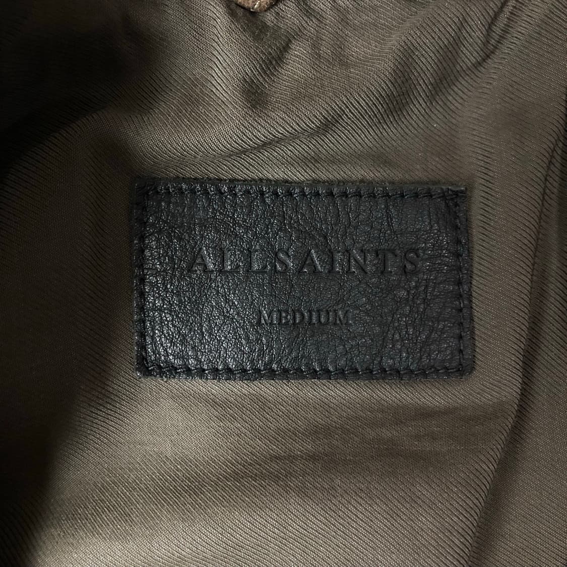 올세인츠 양가죽 더블 라이더자켓 상품이미지6