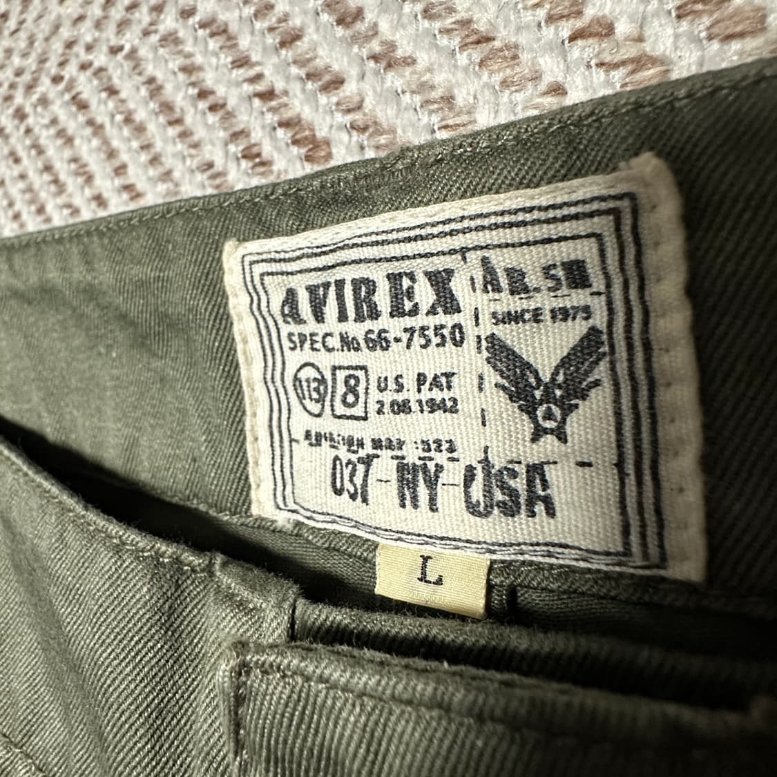 AVIREX P-44 usa military monkey pants 상품이미지3