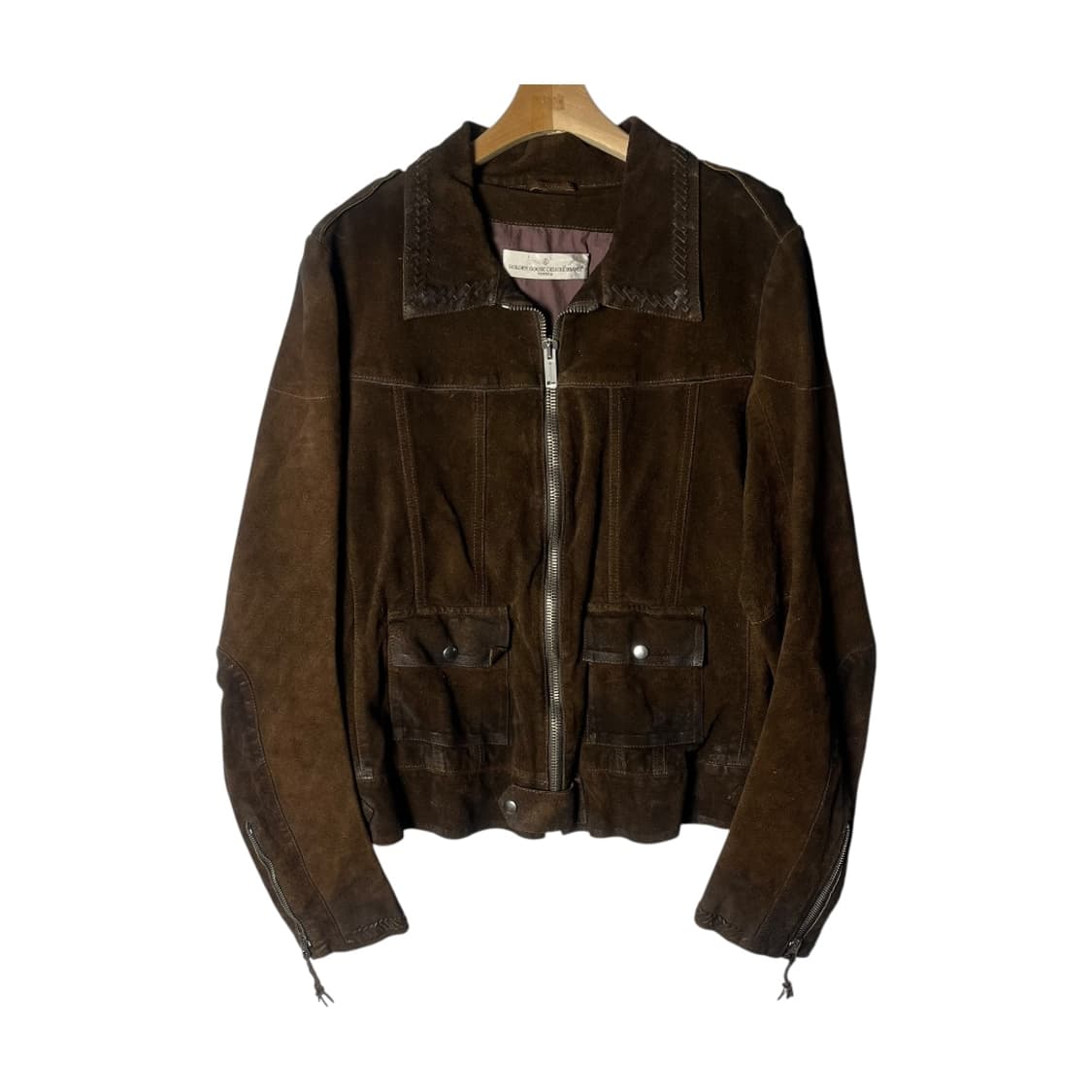 [JPN] 빈티지 투포켓 웨스턴 스웨이드 자켓 상품이미지1