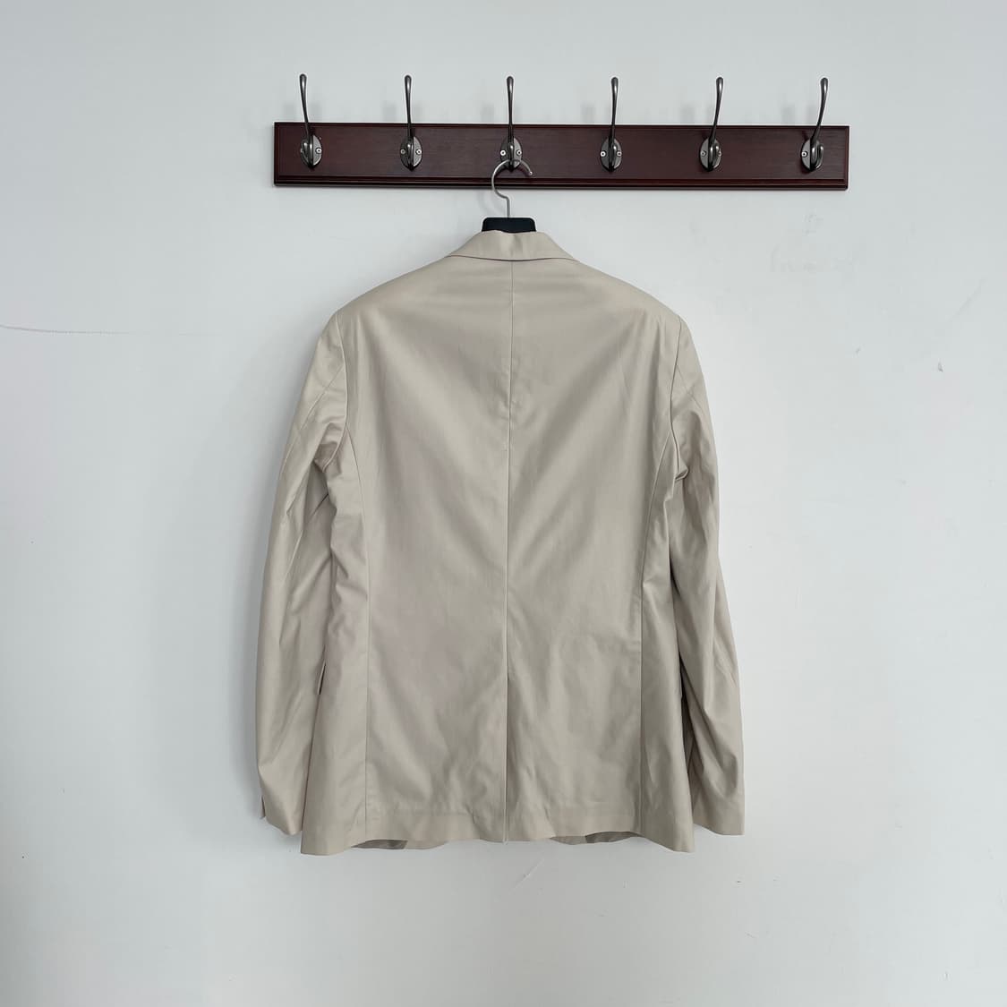 띠어리 베이지 싱글 캐쥬얼 블레이저 자켓 상품이미지2