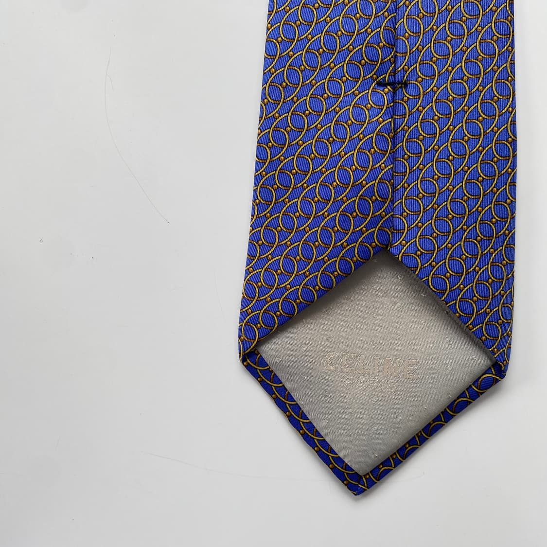 셀린느(celine) 심플로고 명품 정품 넥타이 상품이미지6