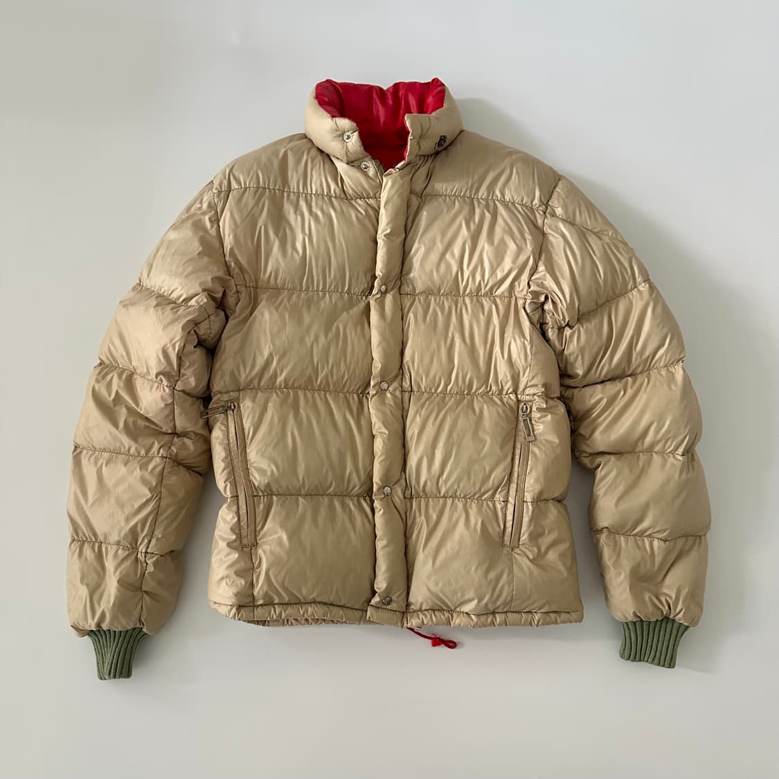 80‘s 몽클레어 몽클레르 moncler 아식스 구스 다운 패딩 자켓 상품이미지1