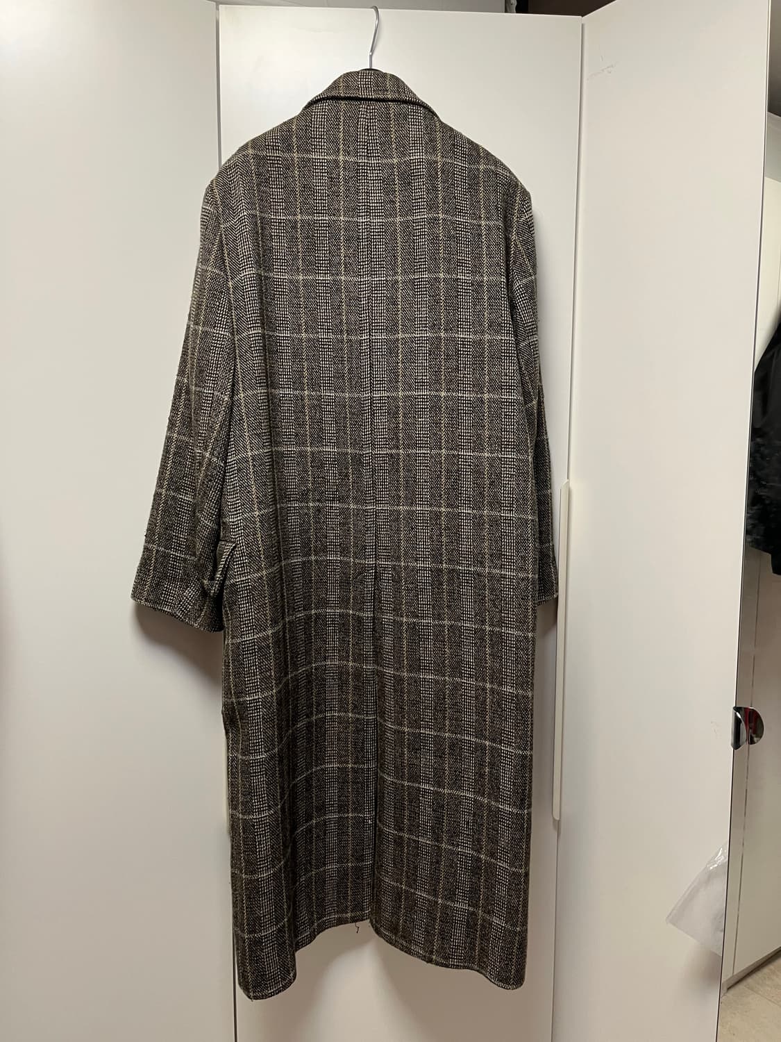 스튜디오톰보이 더블브레스트 체크코트 상품이미지2