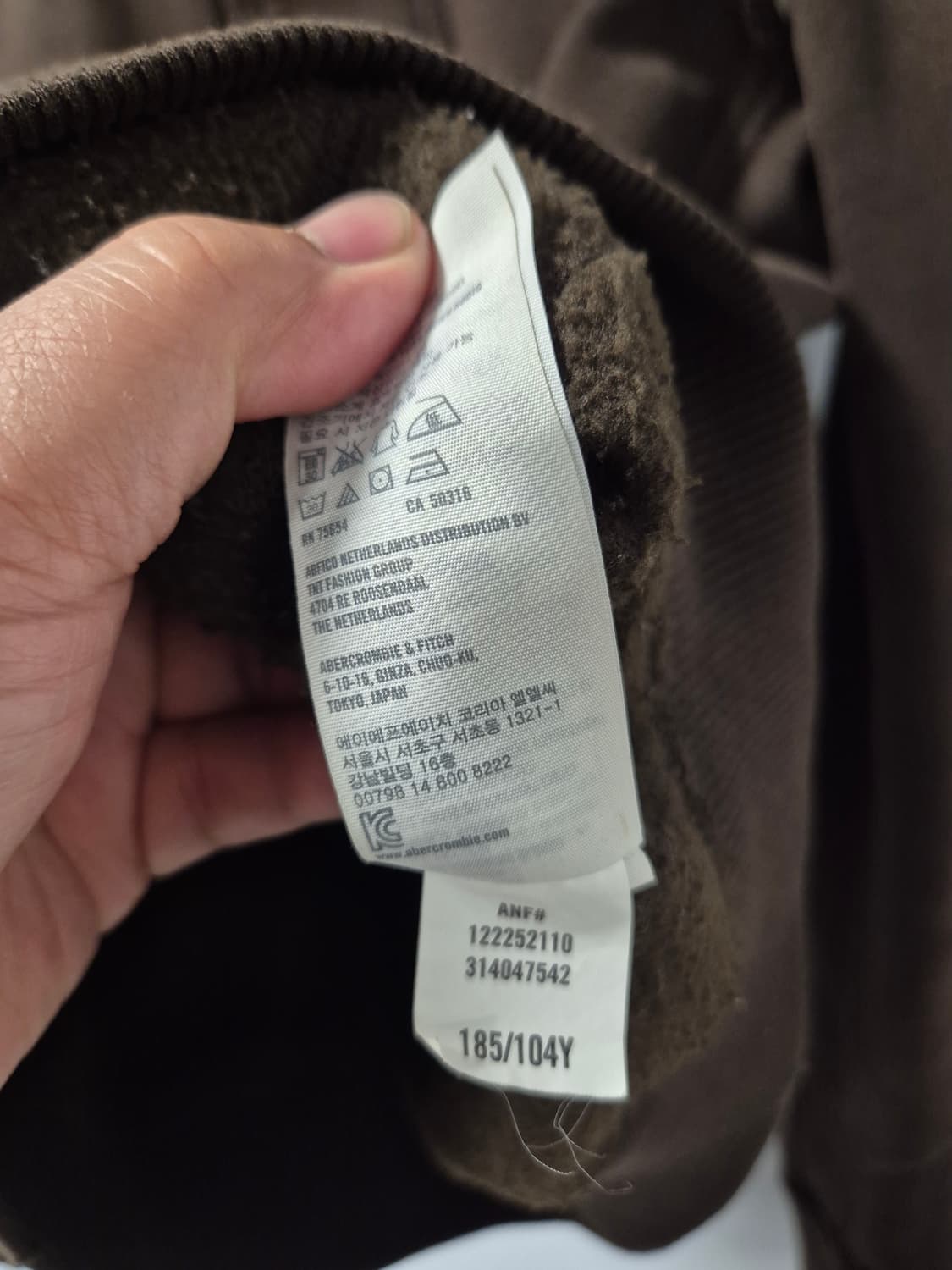 *무료배송*아베크롬비 브라운 버튼업 자켓 L사이즈 (상태A급) 상품이미지7