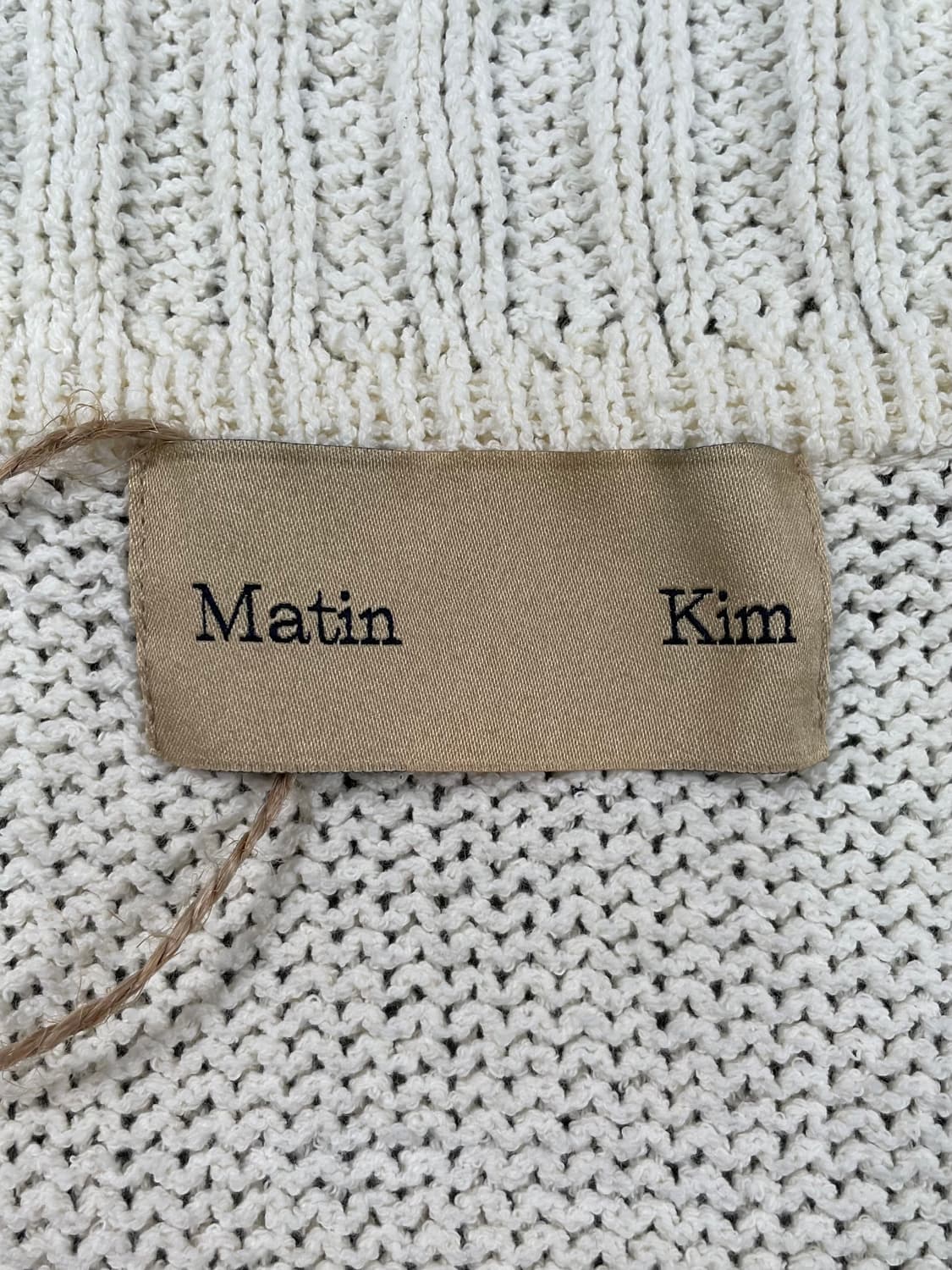 마뗑킴 스펠포인트 니트조끼 상품이미지7