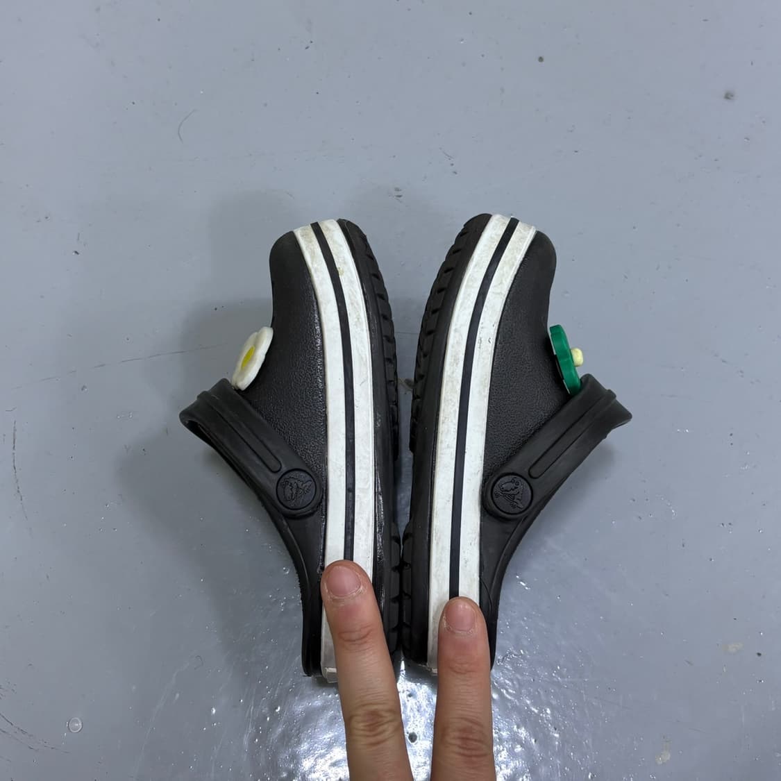 실측확인 크록스 키즈 클로그 0406E 상품이미지5