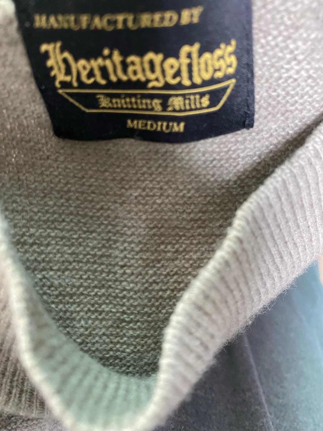 헤리티자플로스 알파카 모크넥 니트 상품이미지3