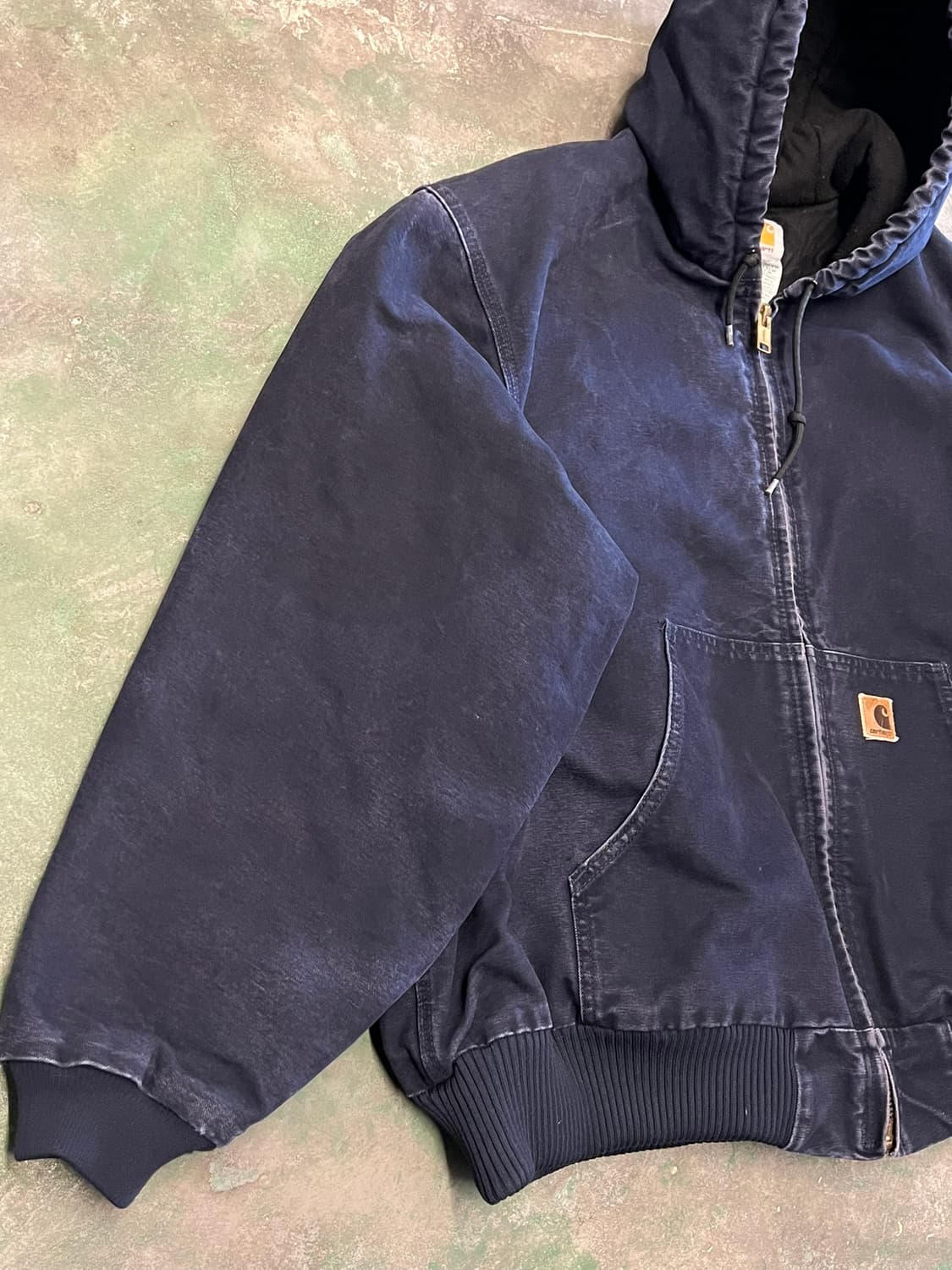 [2XL] 빈티지 칼하트 액티브 자켓 J130 후드 덕 워크자켓 상품이미지7