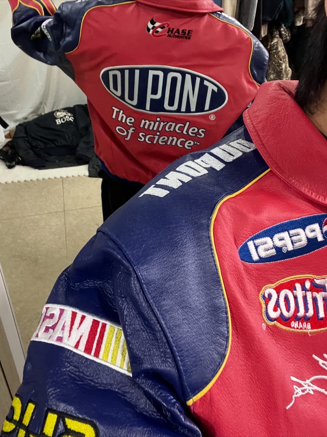 제프해밀턴 듀퐁 가죽자켓 레이싱자켓 상품이미지5